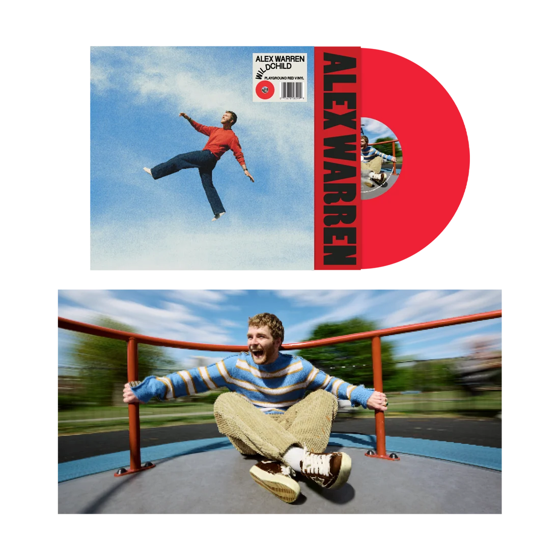 Alex Warren - Wildchild (Playground Red) LP Vinyl