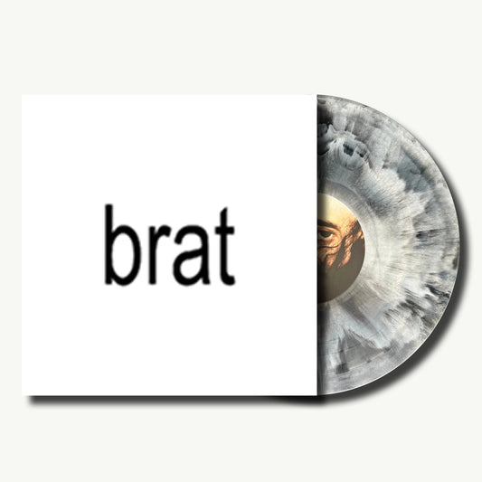 Charli xcx - BRAT (White and Black) LP Vinyl Record