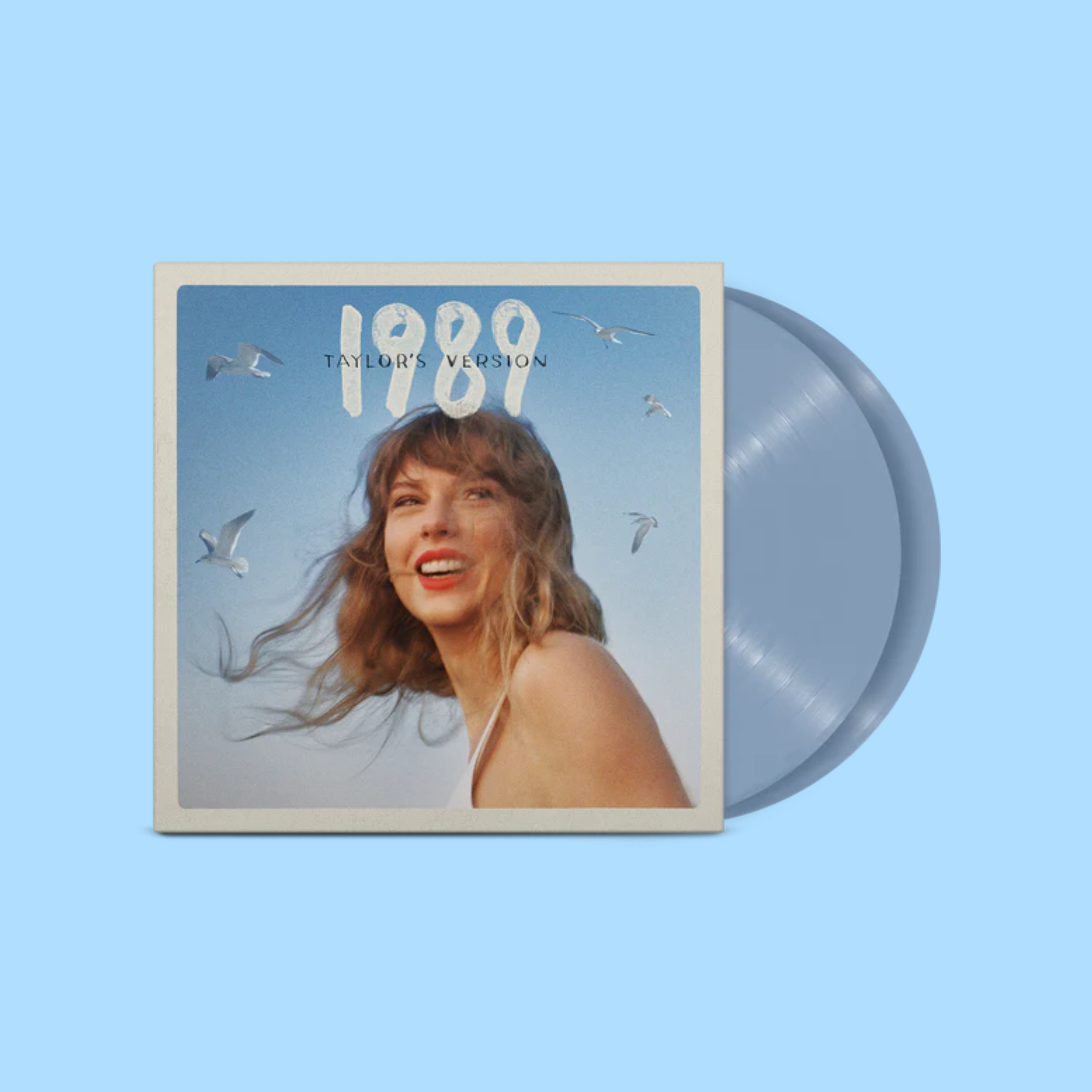 Taylor Swift - 1989 (Taylor's Version) Crystal Skies Blue 2LP Vinyl Record  – Tiger Vault Records