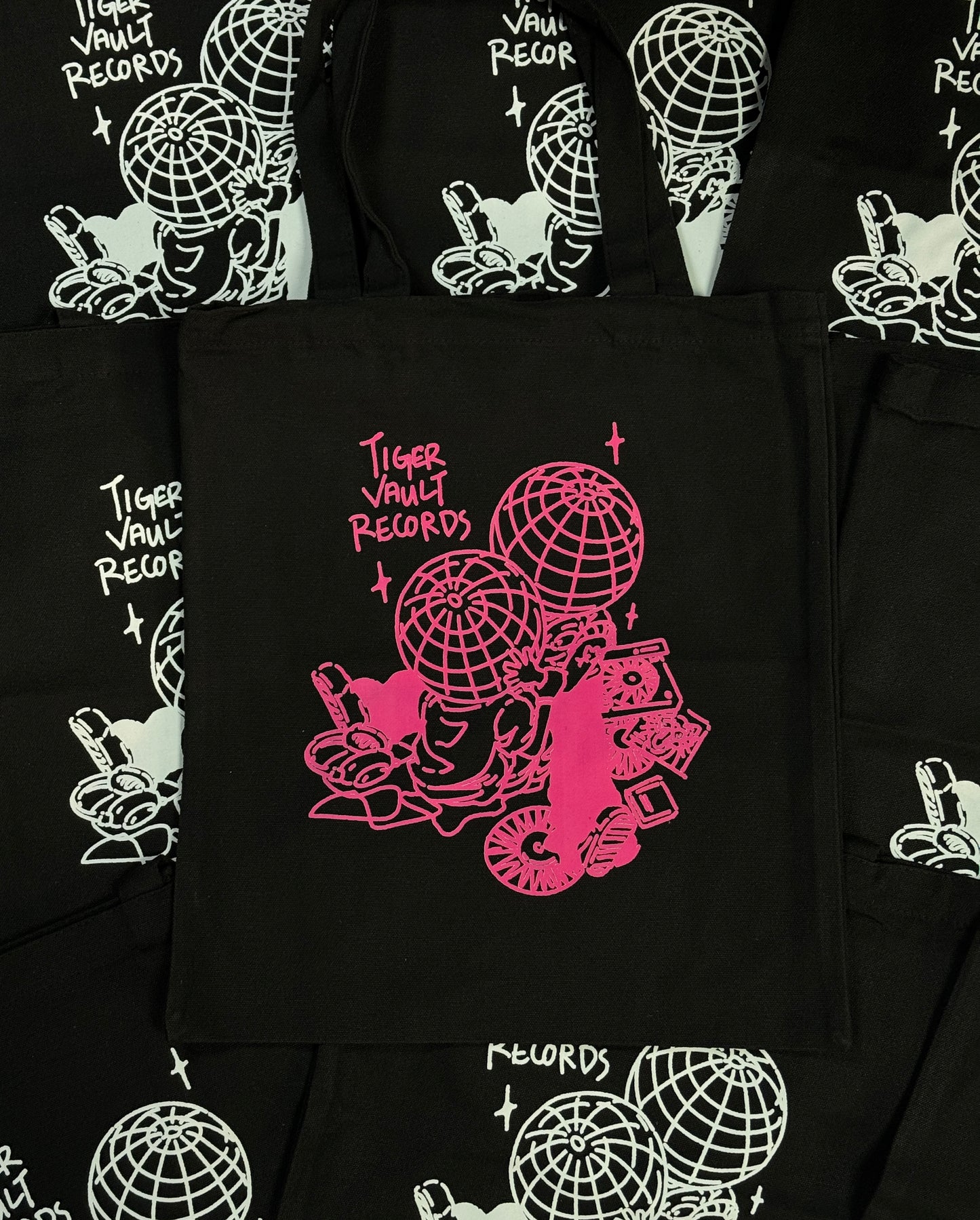 Tiger Vault Records Tote Bag