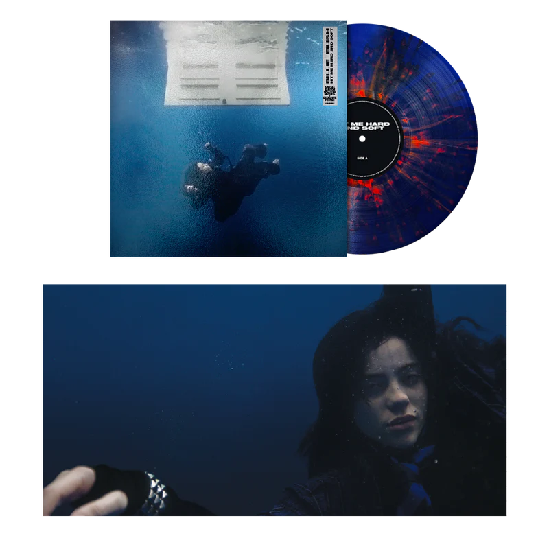 Billie Eilish - Hit Me Hard And Soft (1st Anniversary Blue/Orange Splatter BioVinyl) LP Vinyl Record