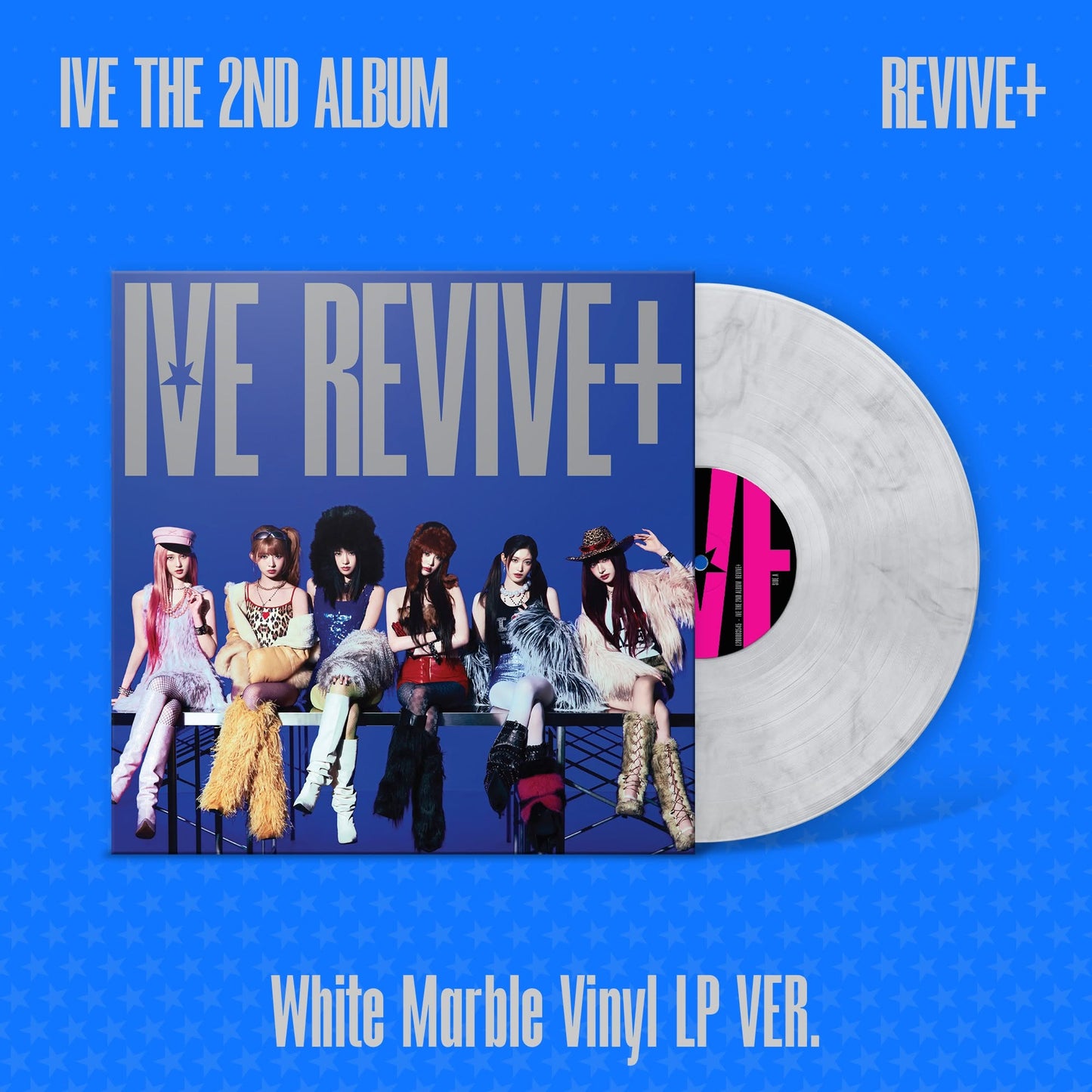 IVE - REVIVE+ (White Marble) LP
