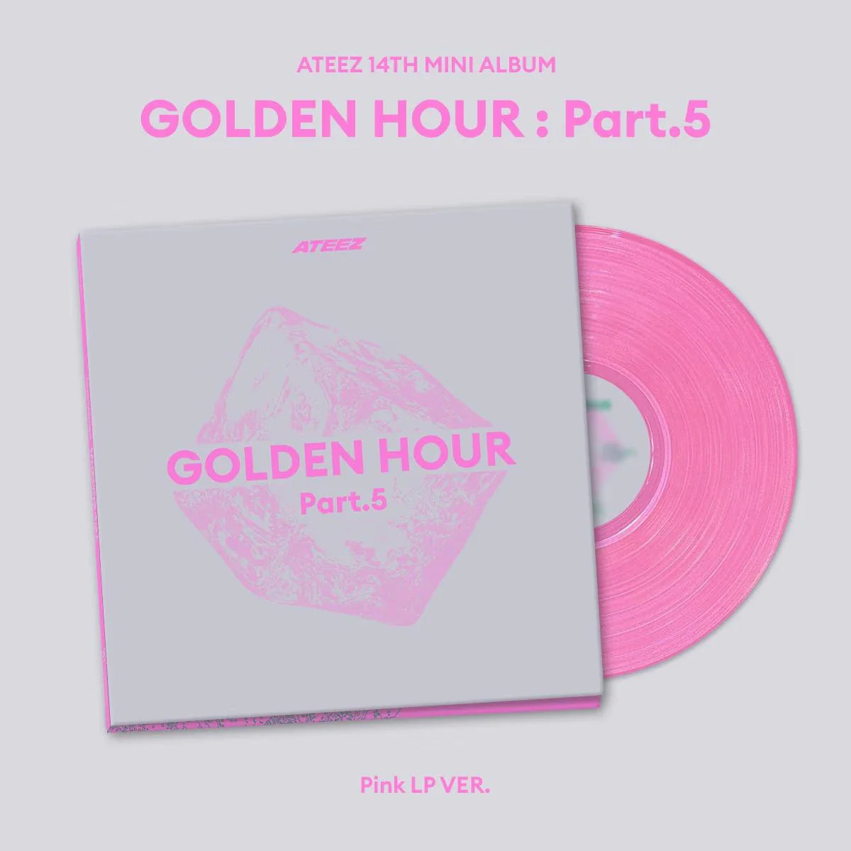 ATEEZ - Golden Hour Part.5 (Pink) LP