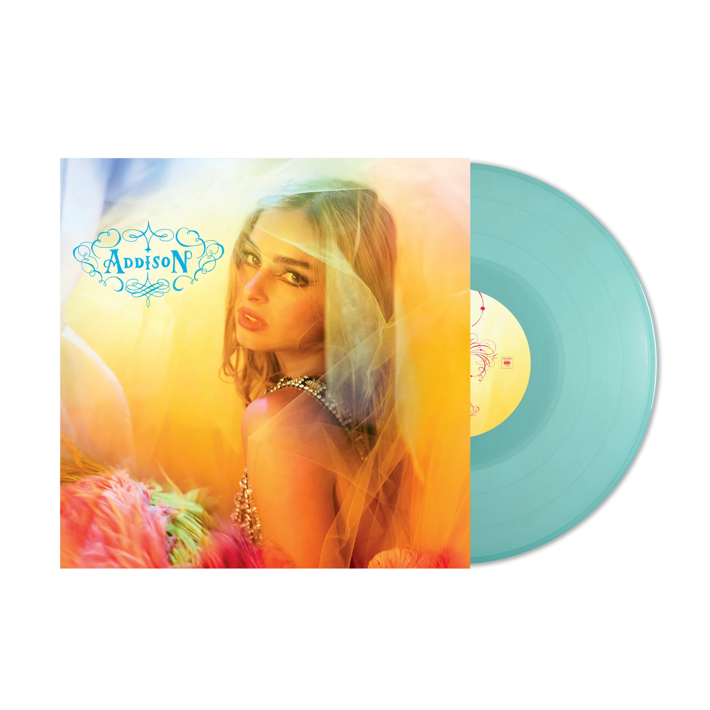 Addison Rae - Addison (Light Blue) LP Vinyl Record