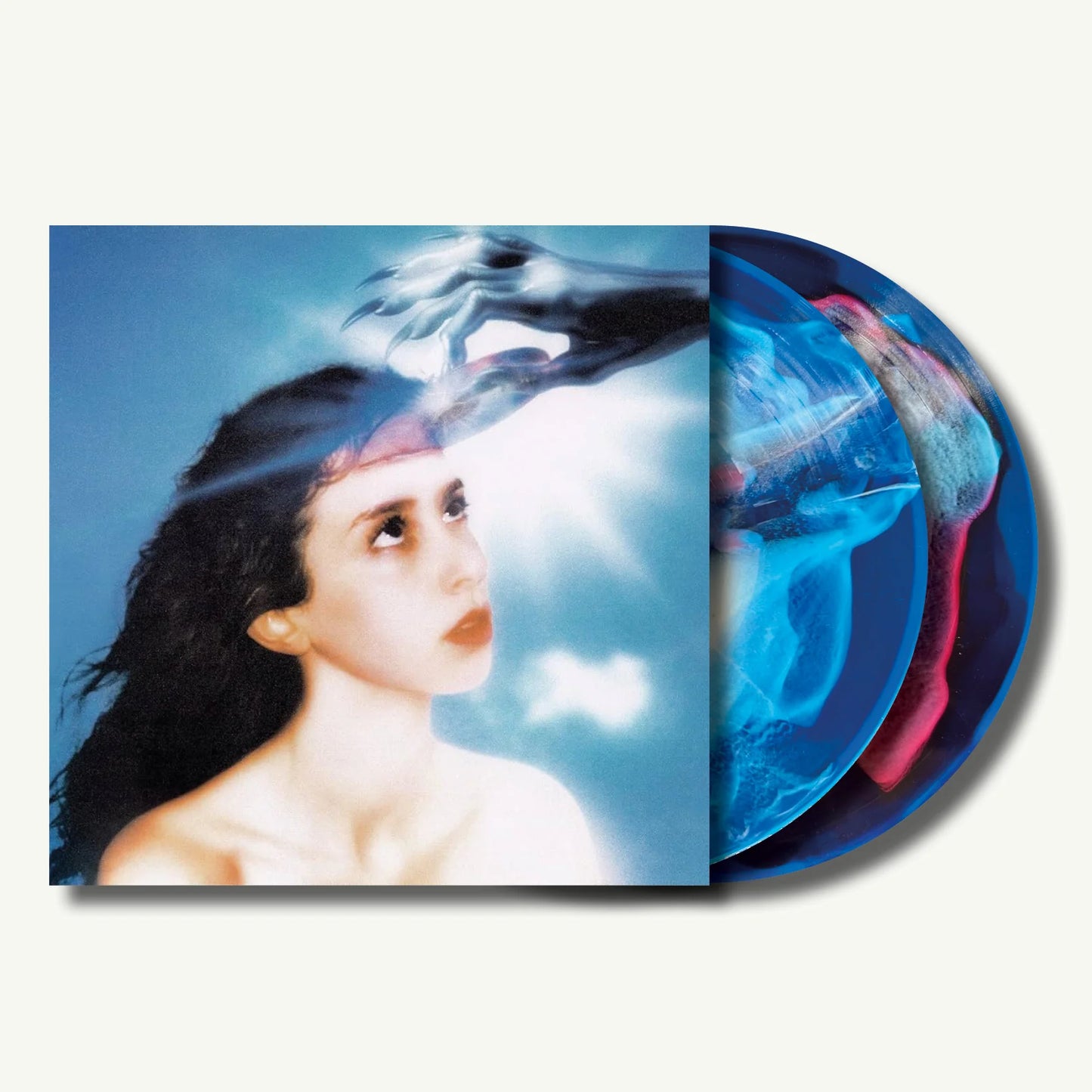 Magdalena Bay - Imaginal Disk (White, Pink and Blue Aurora-Split) 2LP