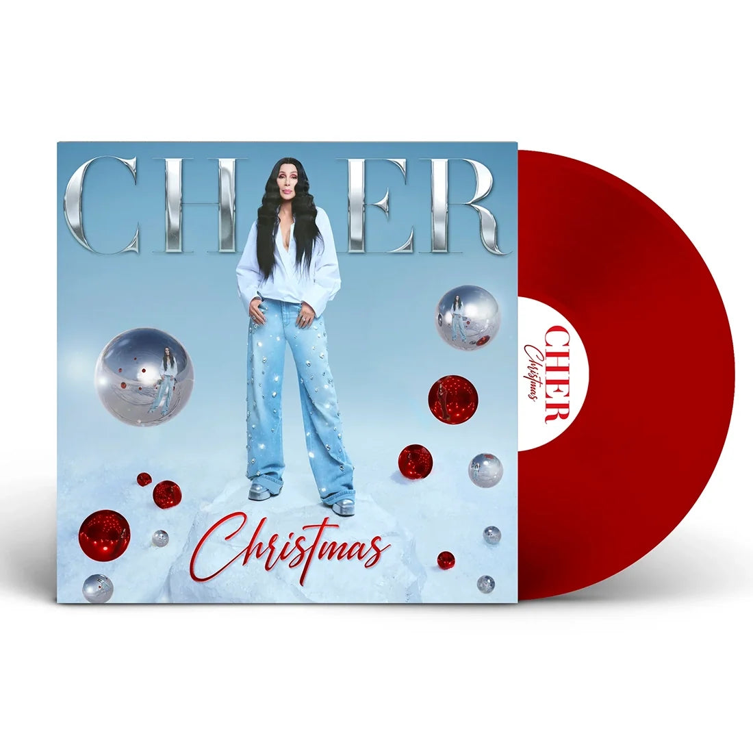 Cher - Christmas (Ruby Red) LP Vinyl Record