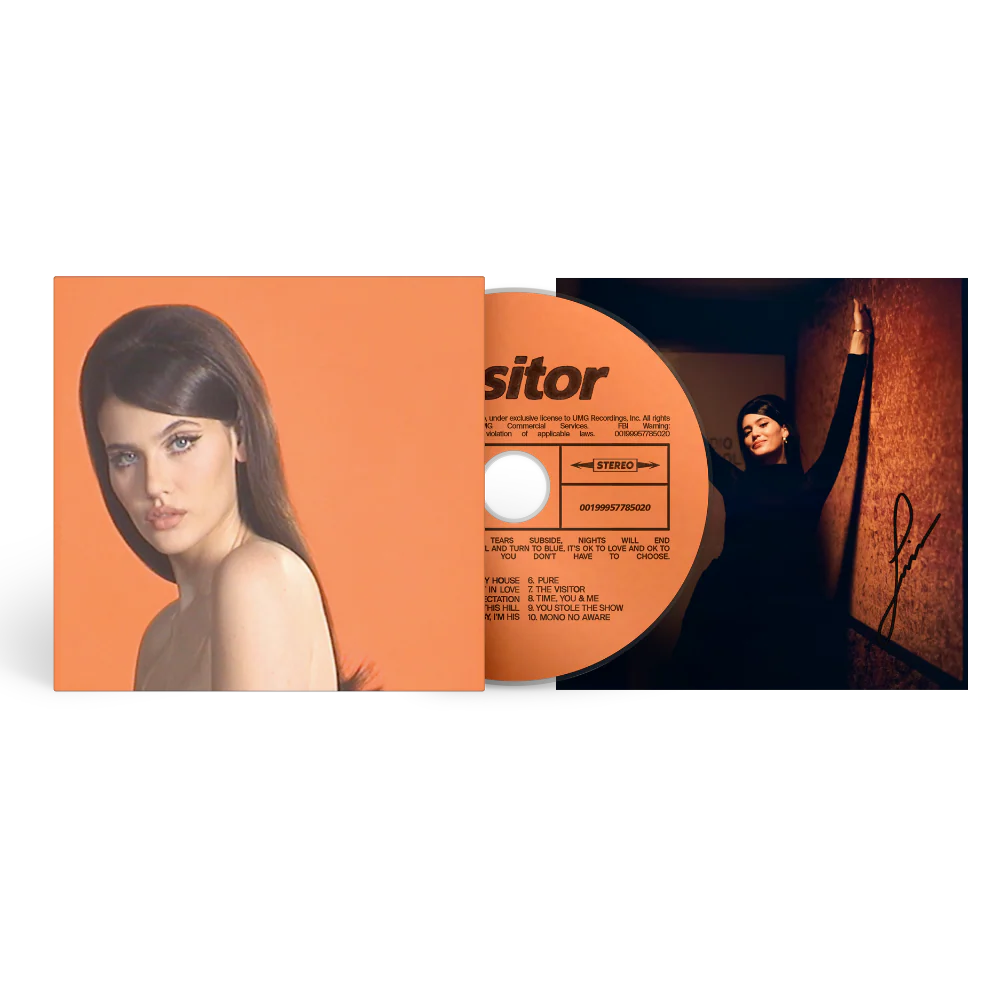 Sienna Spiro - Visitor Alternate Cover Signed CD – Tiger Vault Records