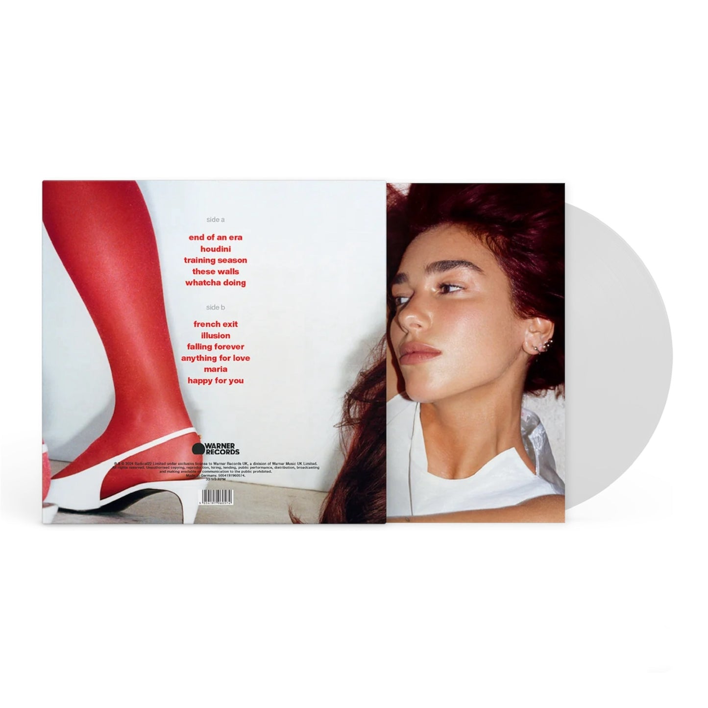 Dua Lipa - Radical Optimism (Alternate Cover) (Clear) LP Vinyl Record