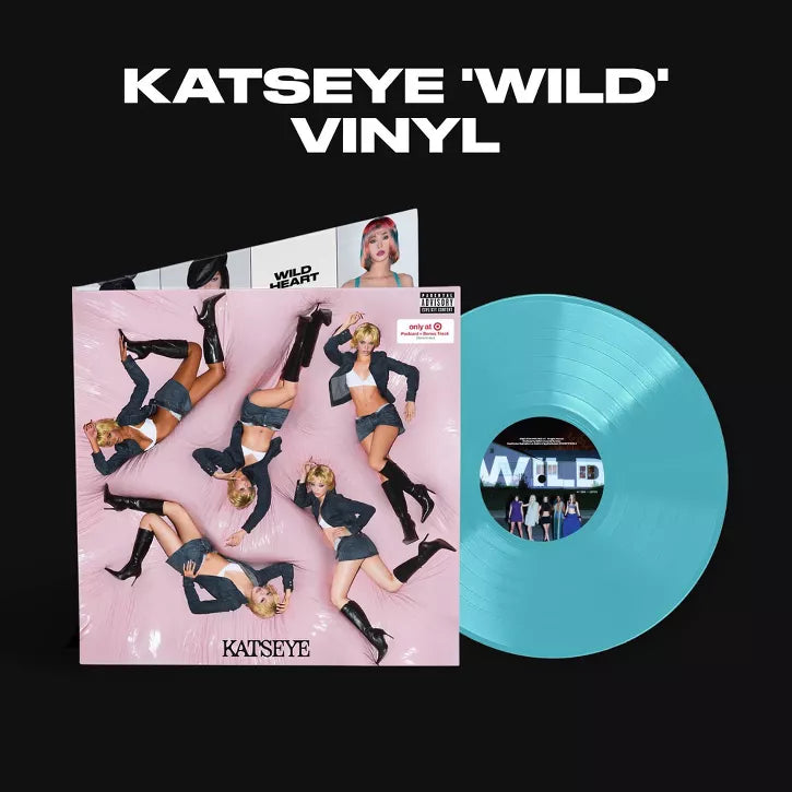 KATSEYE - WILD (Blizzard) LP With Bonus Track