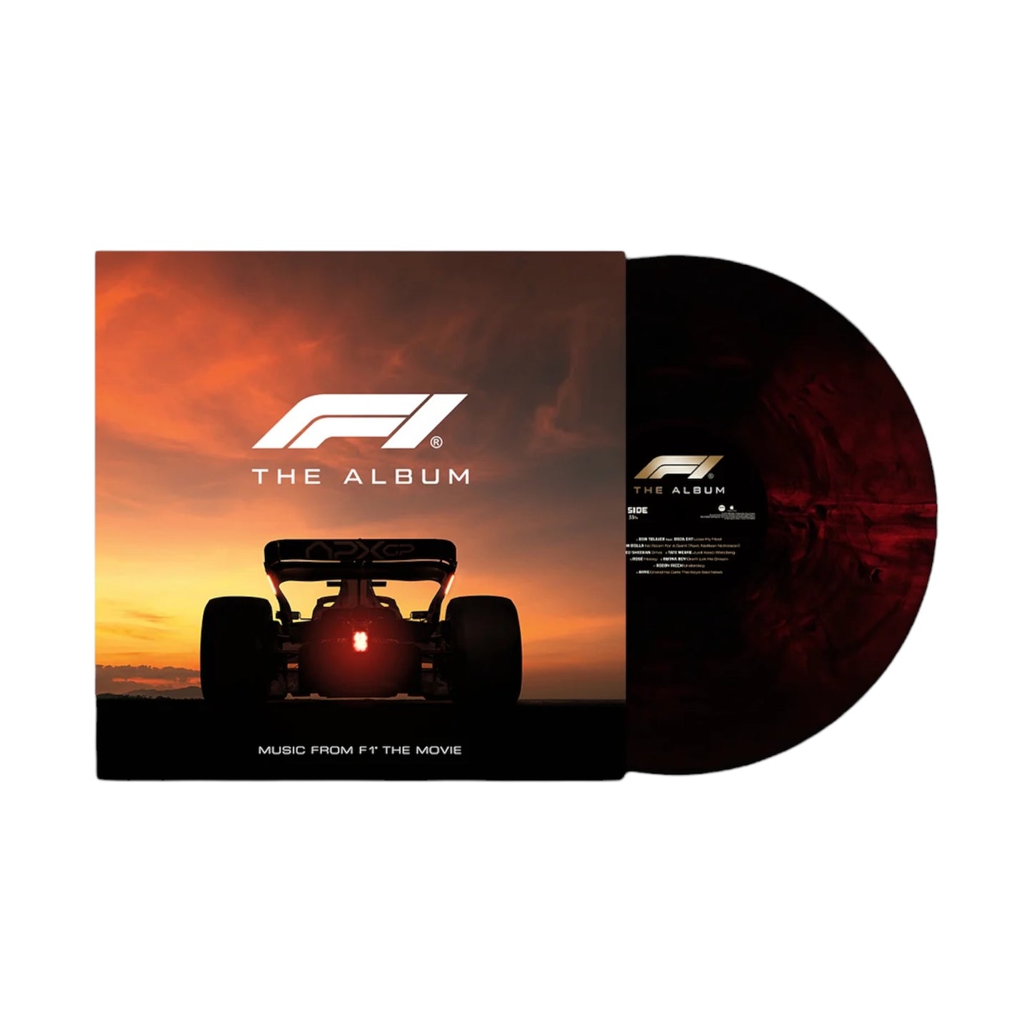 F1 The Album (Midnight Red Galaxy) LP Vinyl Record
