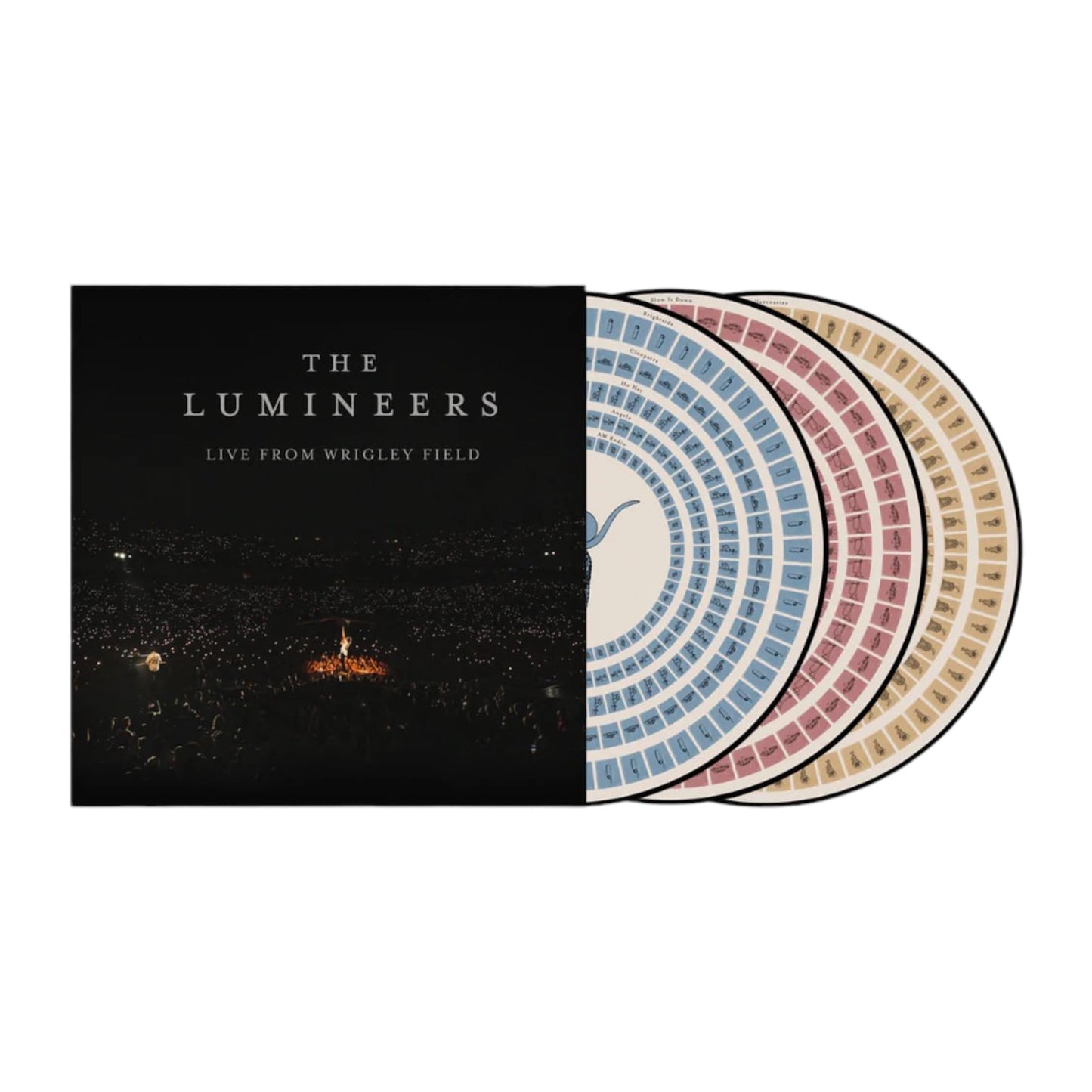 The Lumineers - Live From Wrigley Field: Limited Edition Picture Disc Zoetrope 3LP