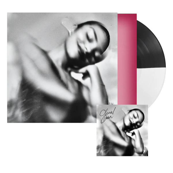 Olivia Dean - The Art Of Loving (Spilt Black & White) LP with Signed Art Card