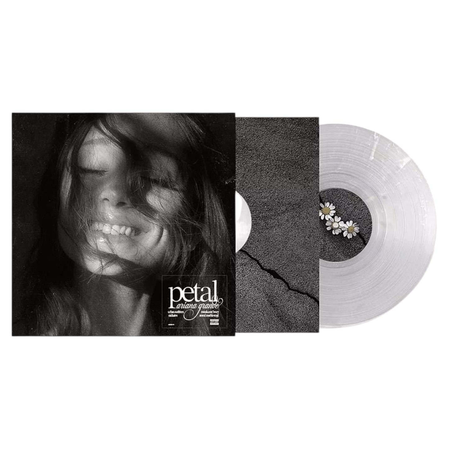 Ariana Grande - Petal (Translucent Ivory Marble Storm) LP