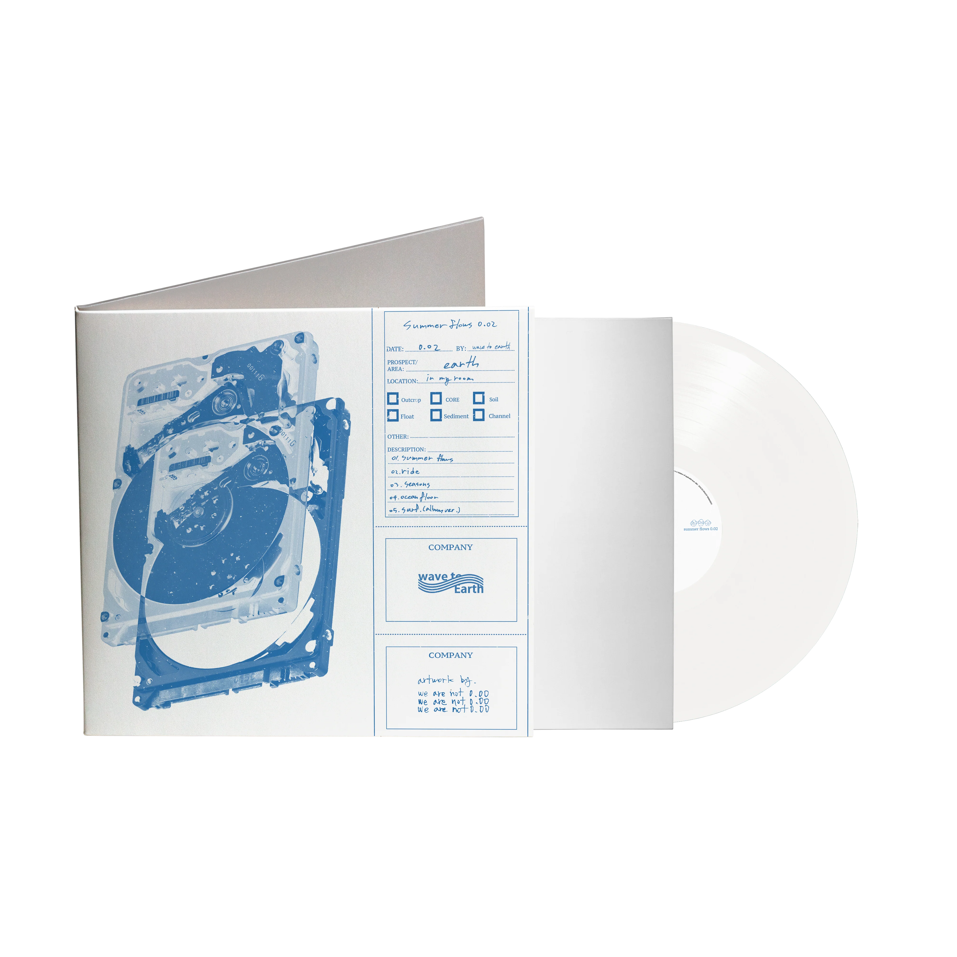 その他 wave to earth-summer flows 0.02 LP Wave To Earth - summer flows 0.02 (White) LP – Tiger Vault Records