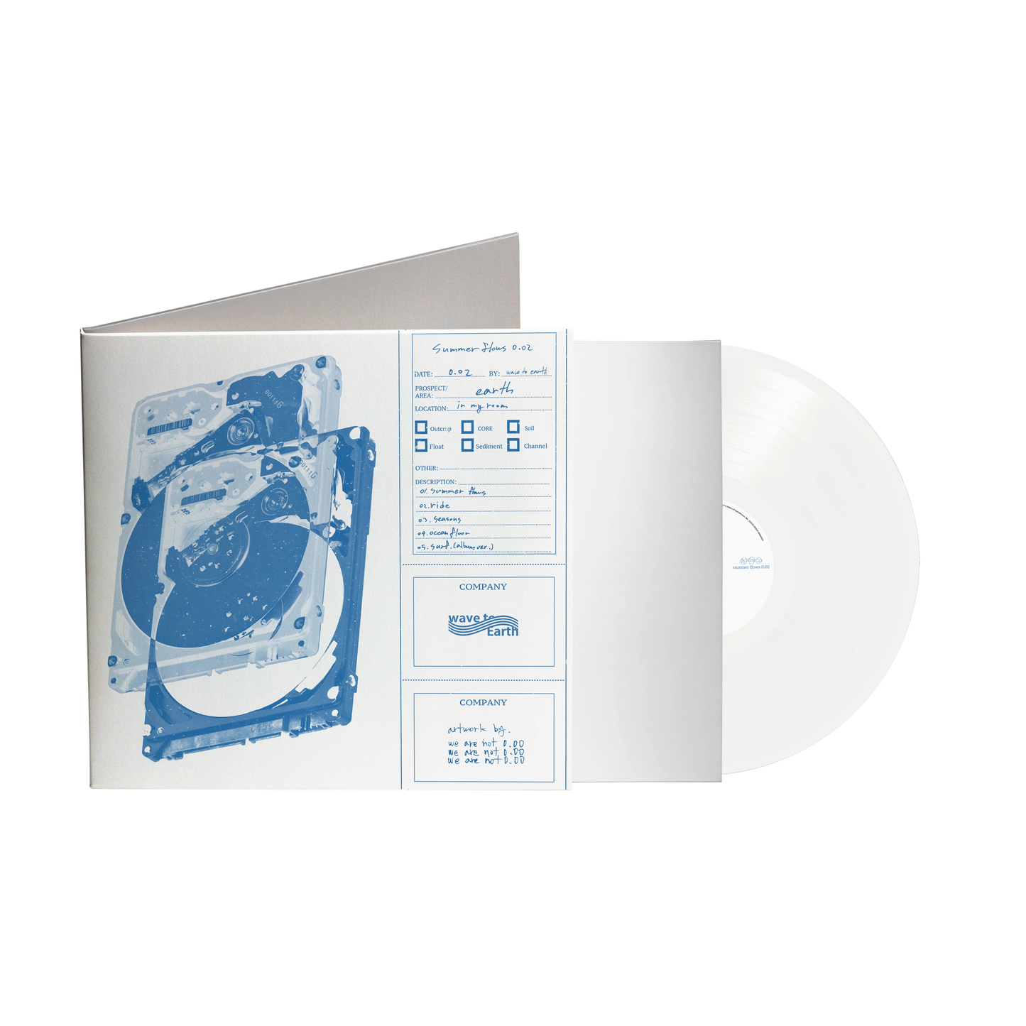 Wave To Earth - summer flows 0.02 (White) LP