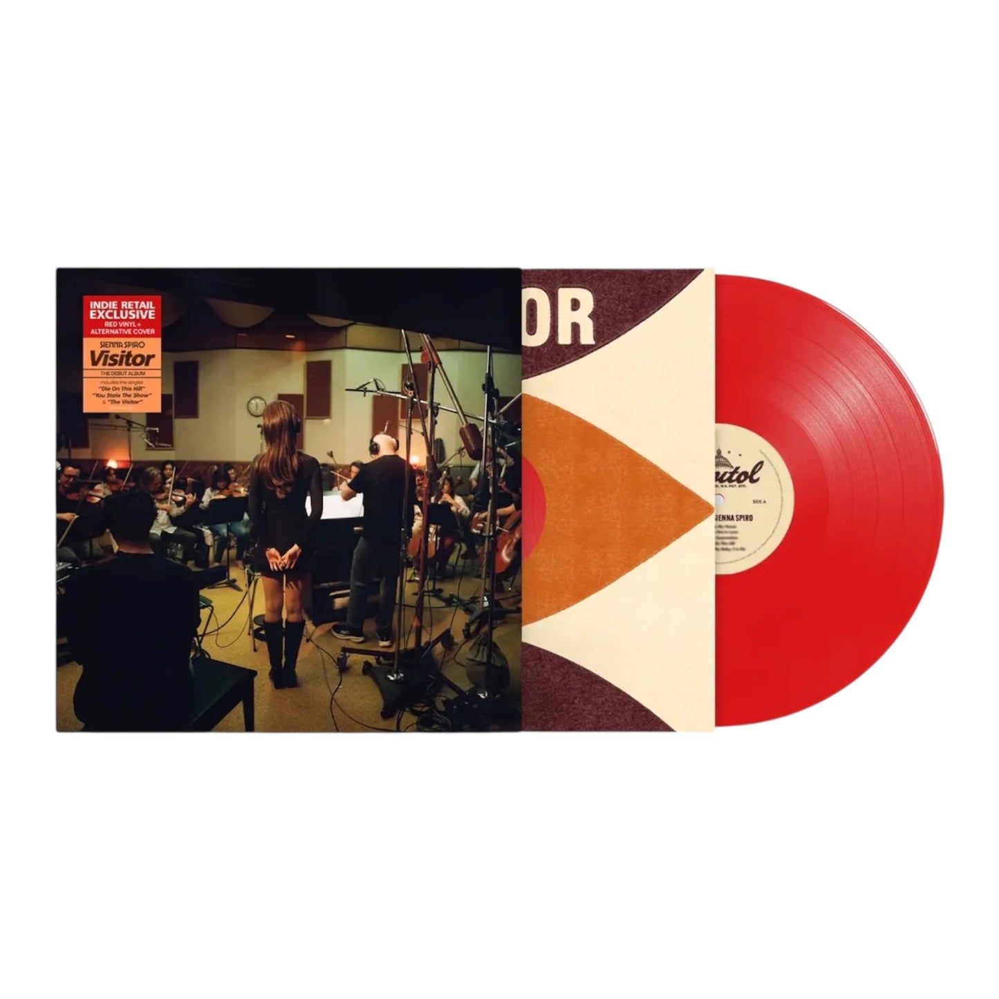 Sienna Spiro - Visitor (Alternate Cover Red) LP