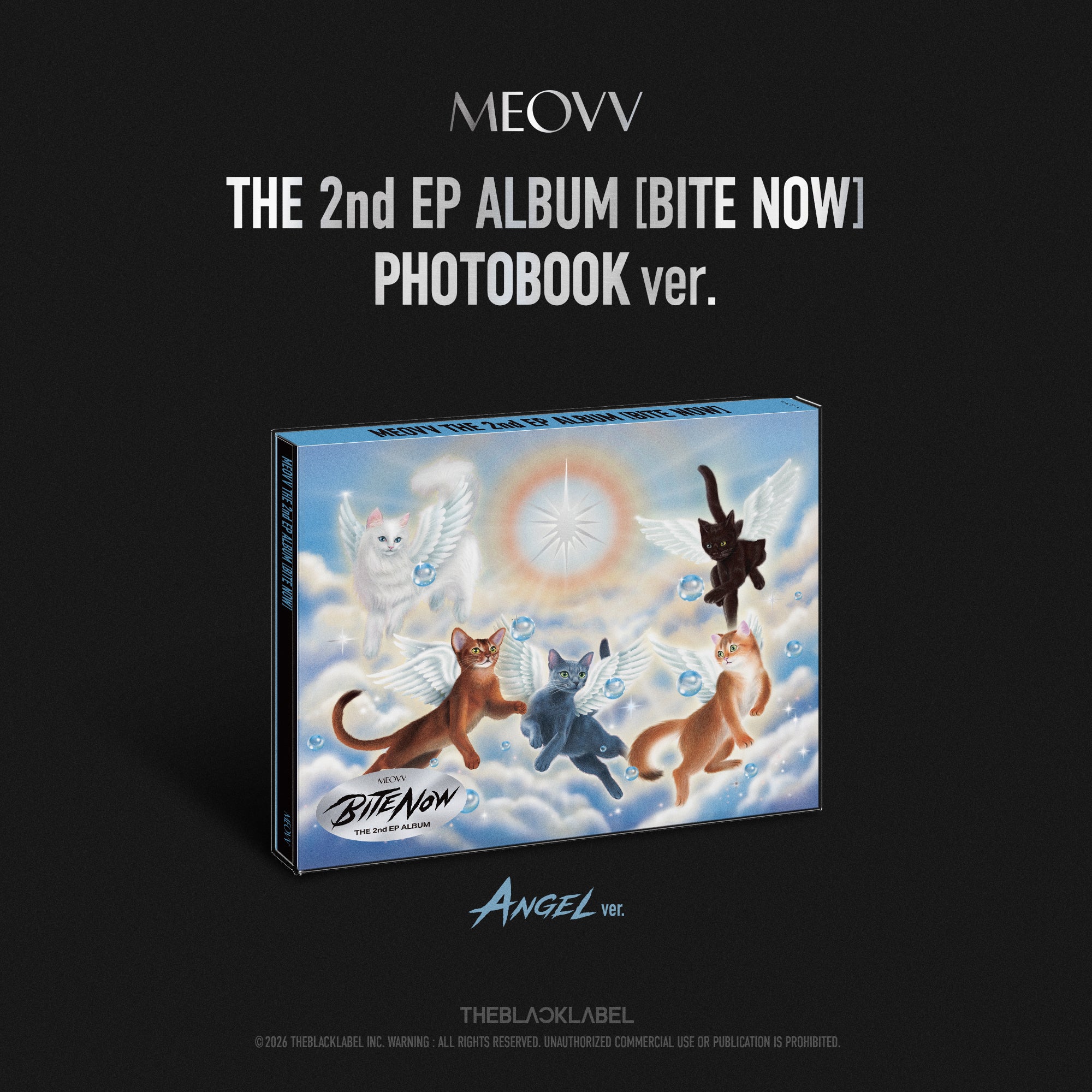 meovv サインアルバム SIGNED] MEOVV - THE 2nd EP ALBUM [BITE NOW] (ANGEL ver.) – Tiger
