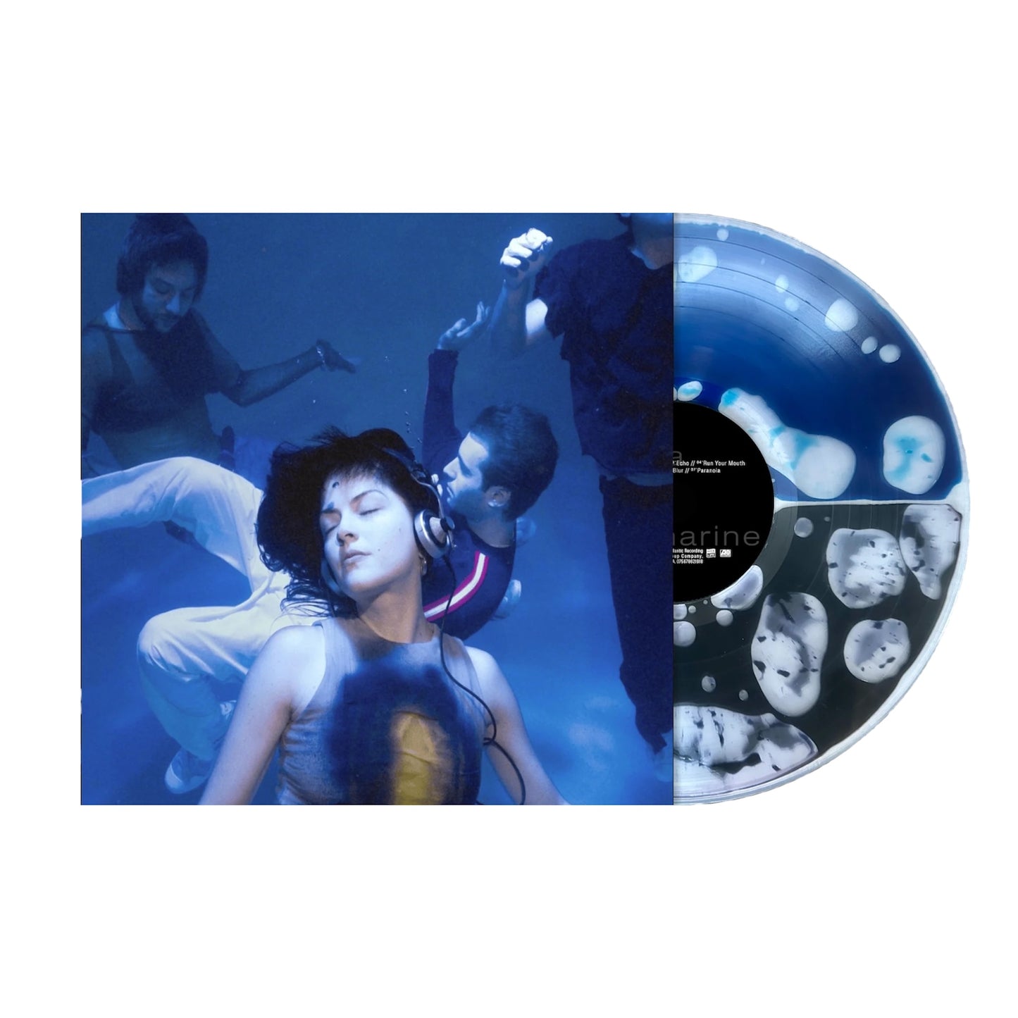 The Marías - Submarine (Alternate Cover) (Spilt Liquid Blue & Black) LP