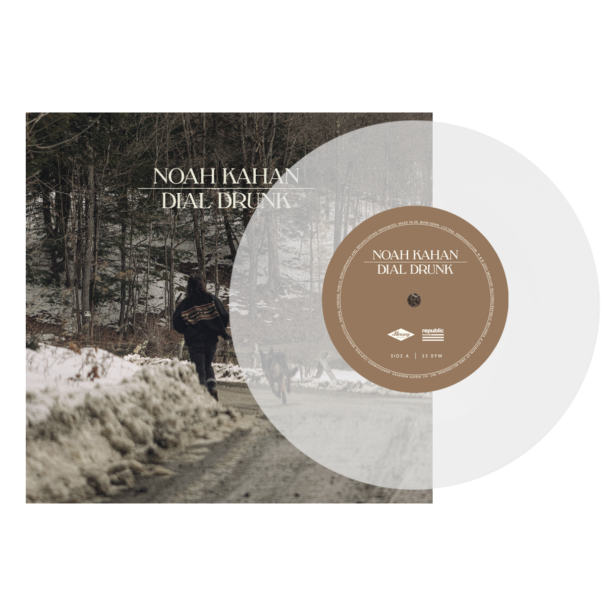 Noah Kahan - Dial Drunk 7” LP Vinyl Record