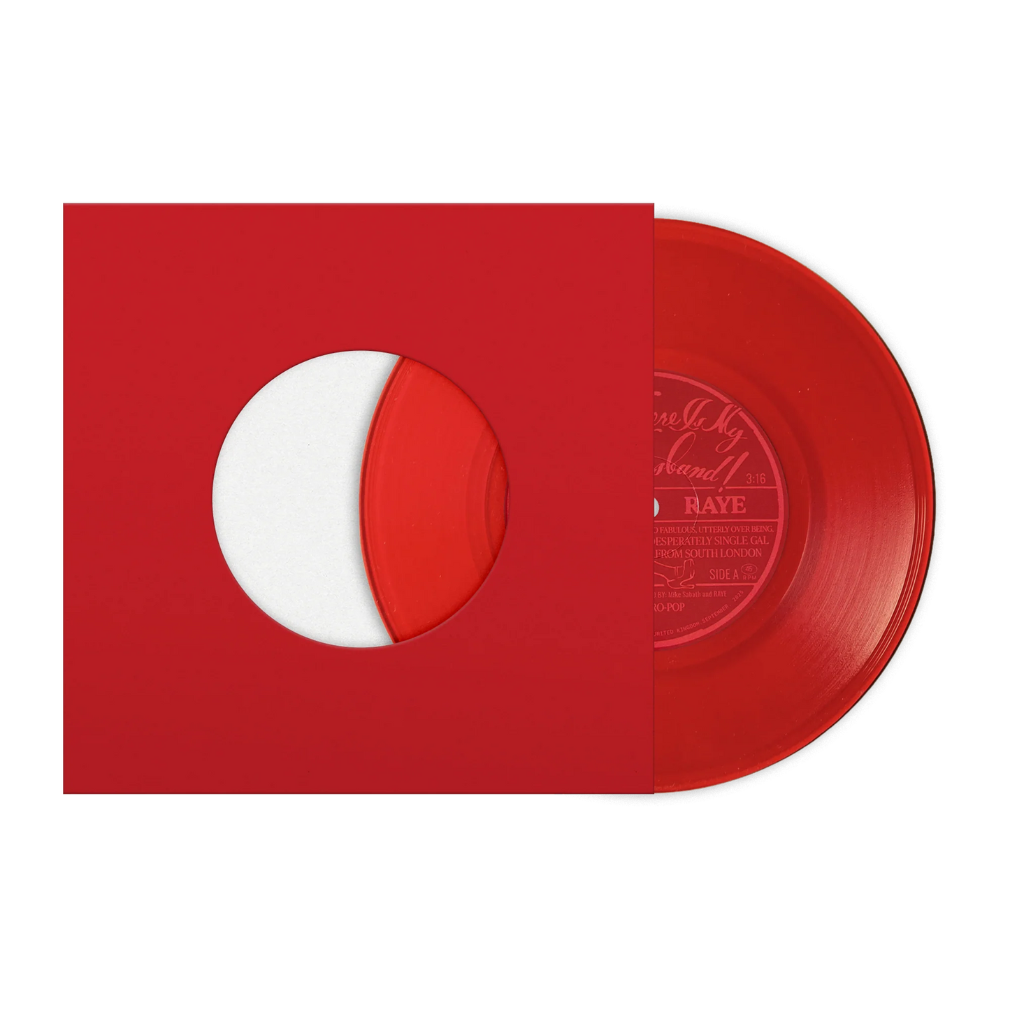 Raye - Where Is My Husband (Red) 7"