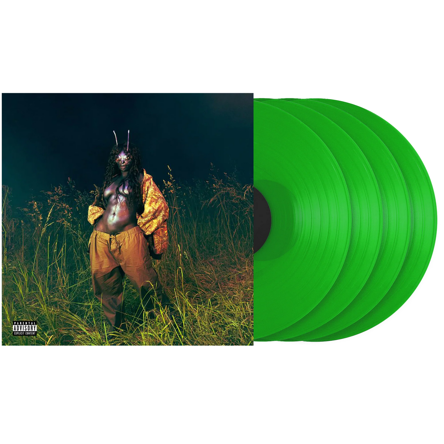 SZA - SOS Deluxe: LANA (Green) 4LP Vinyl Record