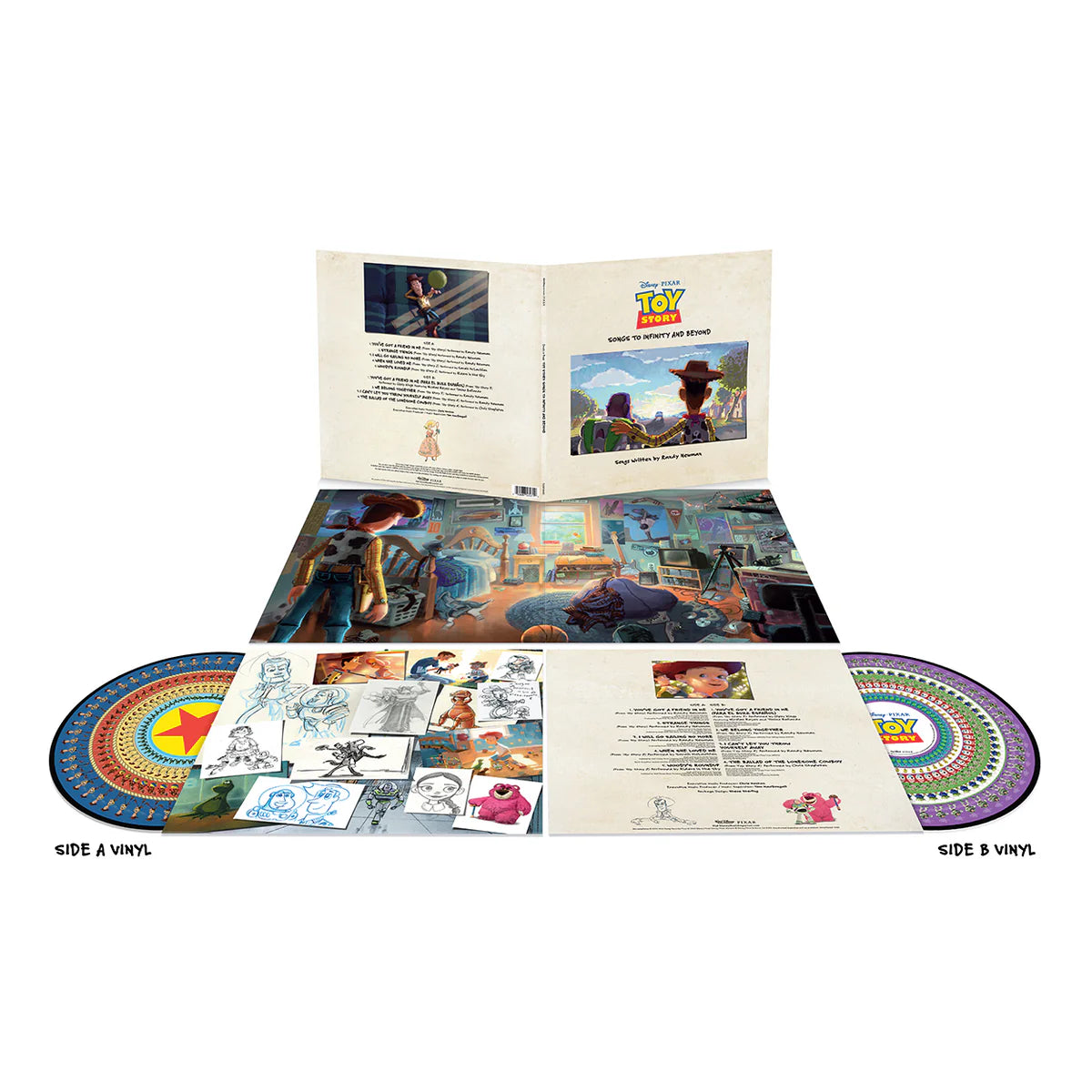 Randy Newman - Toy Story - Songs to Infinity and Beyond: Zoetrope Vinyl LP Record
