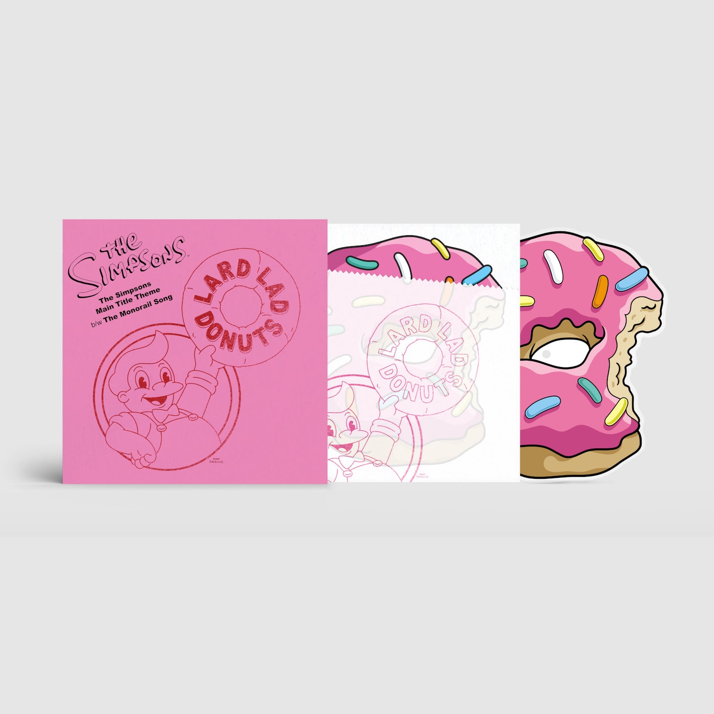 The Simpsons Donut Die-Cut Vinyl