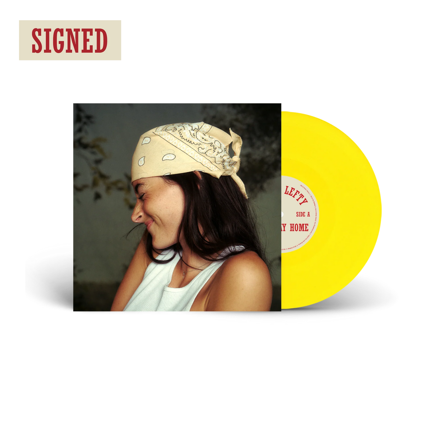 Stella Lefty - Long Way Home (Signed, Yellow) LP