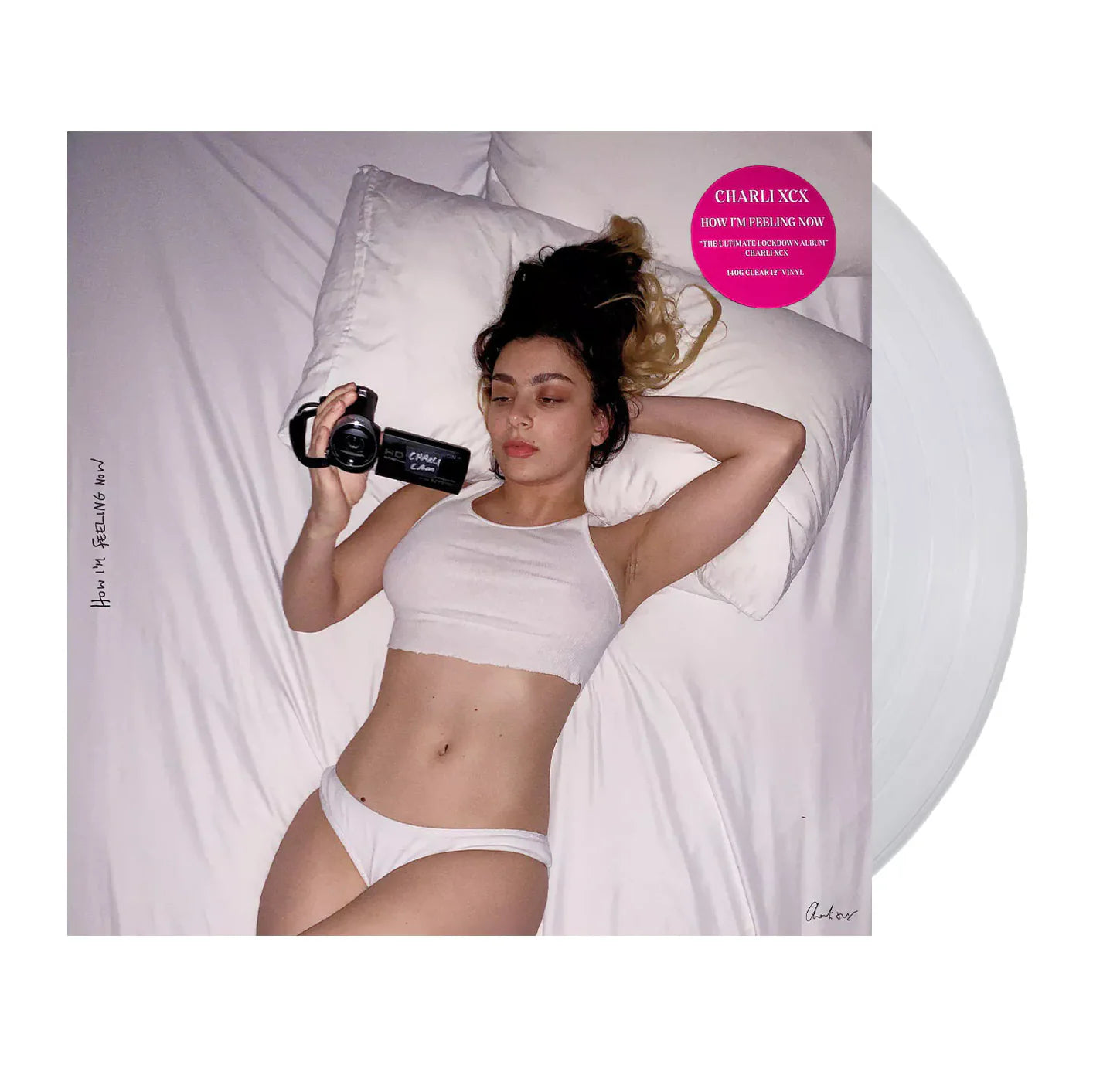 Charli xcx - how i'm feeling now (Clear) LP
