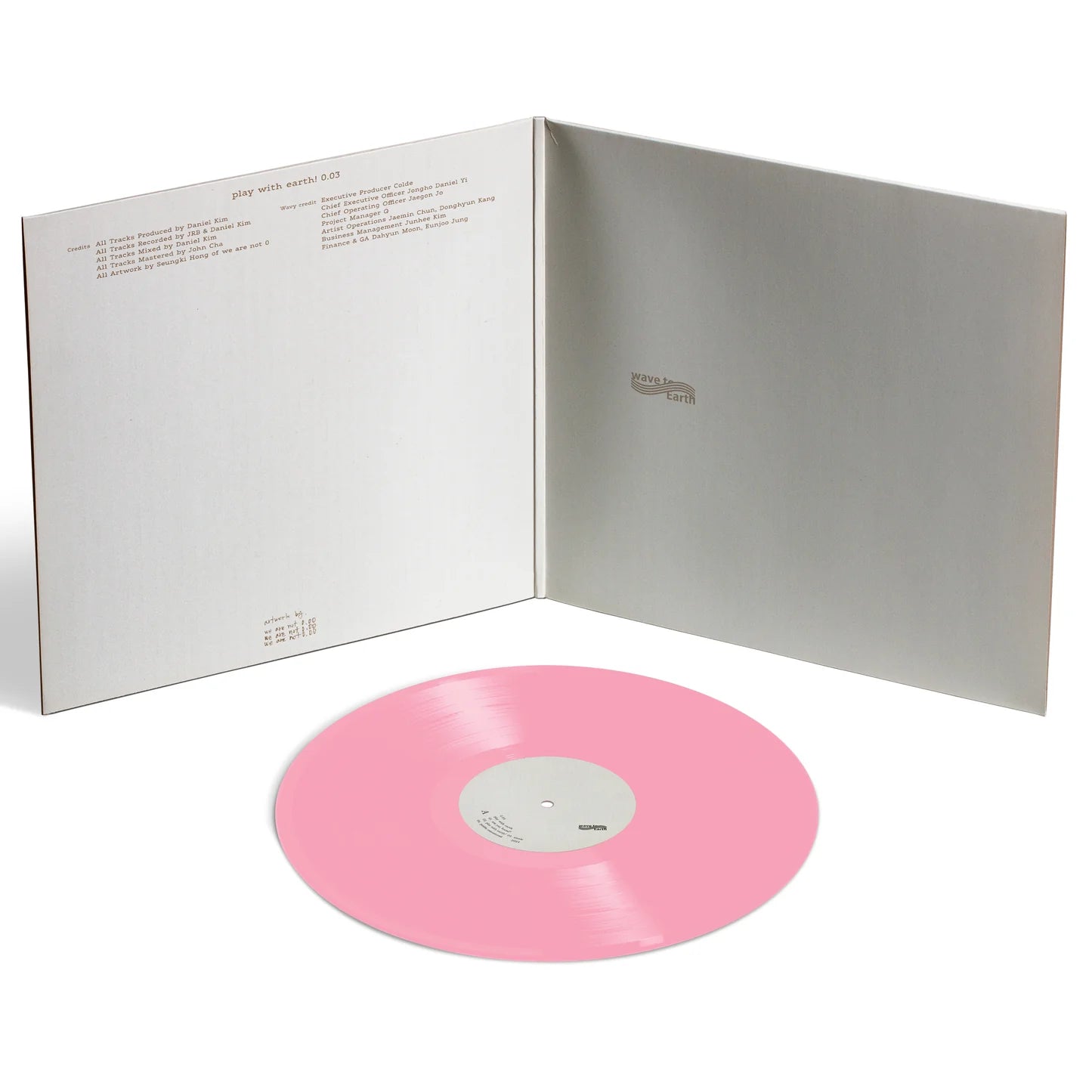 Wave To Earth - Play With Earth! 0.03 (Pink) LP Vinyl Record