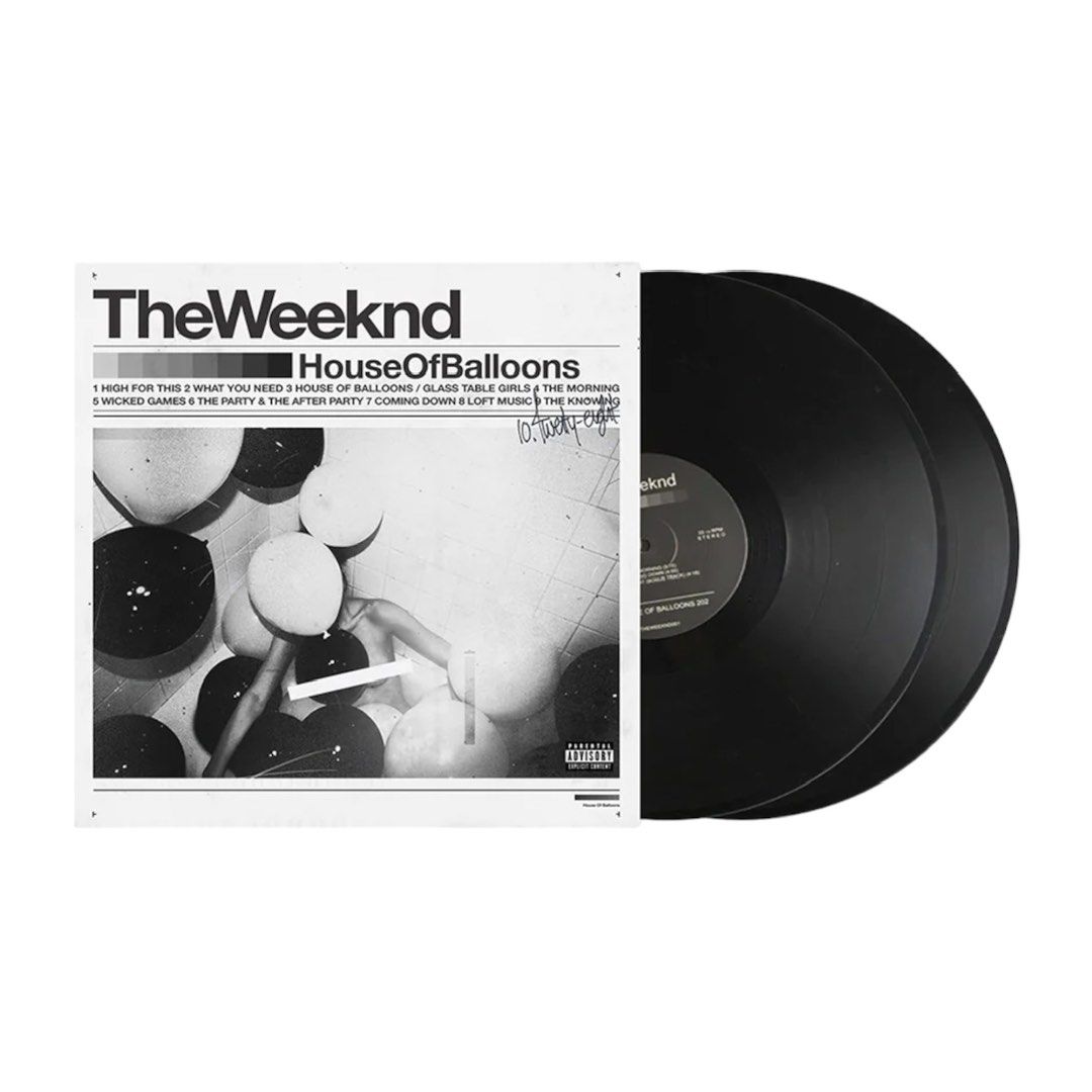 The Weeknd - House of Balloons 2LP Vinyl Record