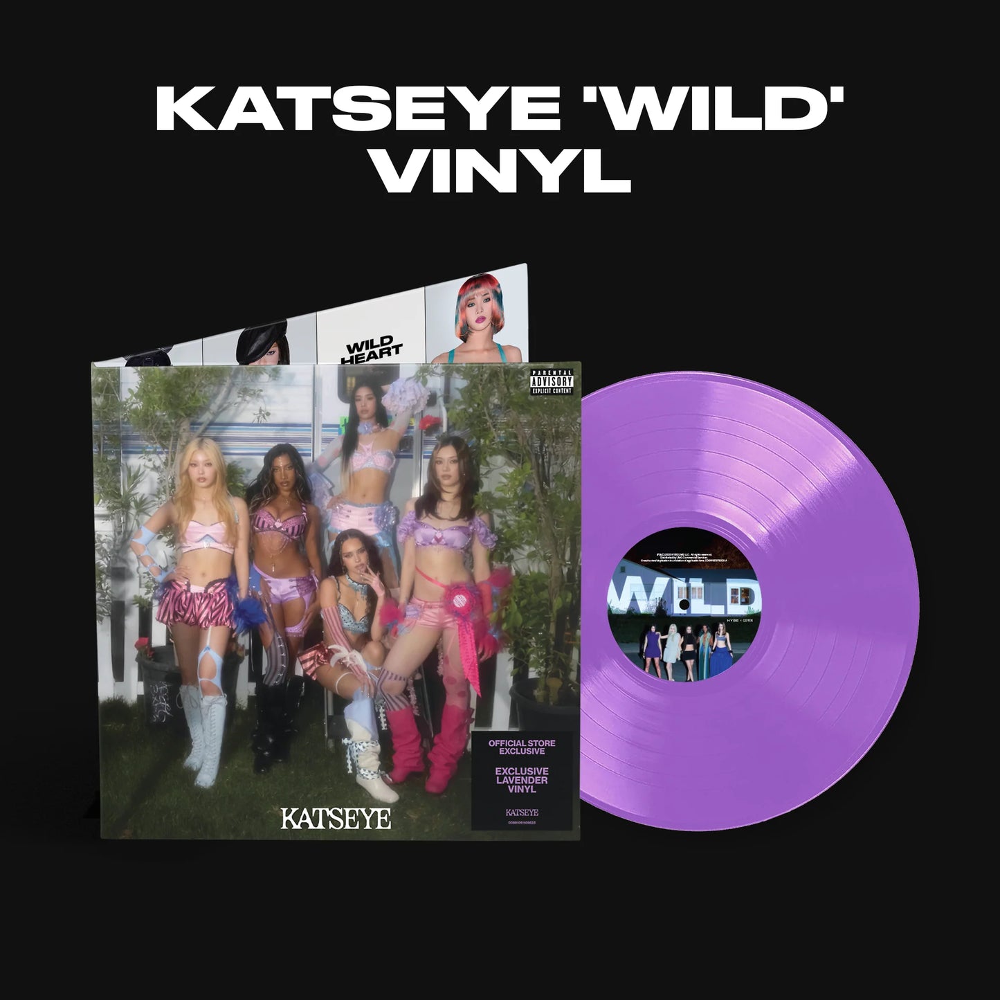 KATSEYE - WILD (Desert Edition) LP