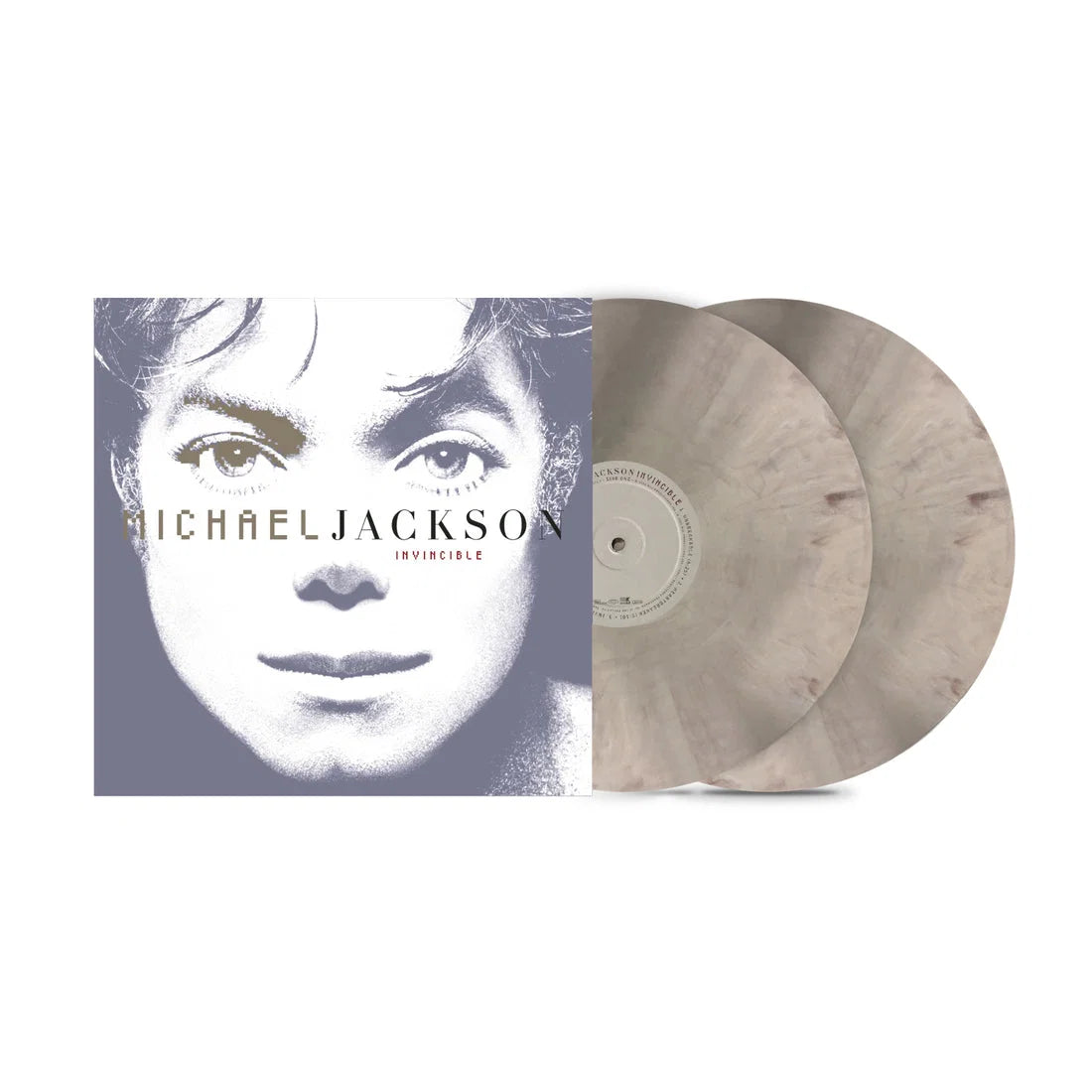 [PRE-ORDER] Michael Jackson - Invincible (Stone Grey Marble) 2LP Vinyl