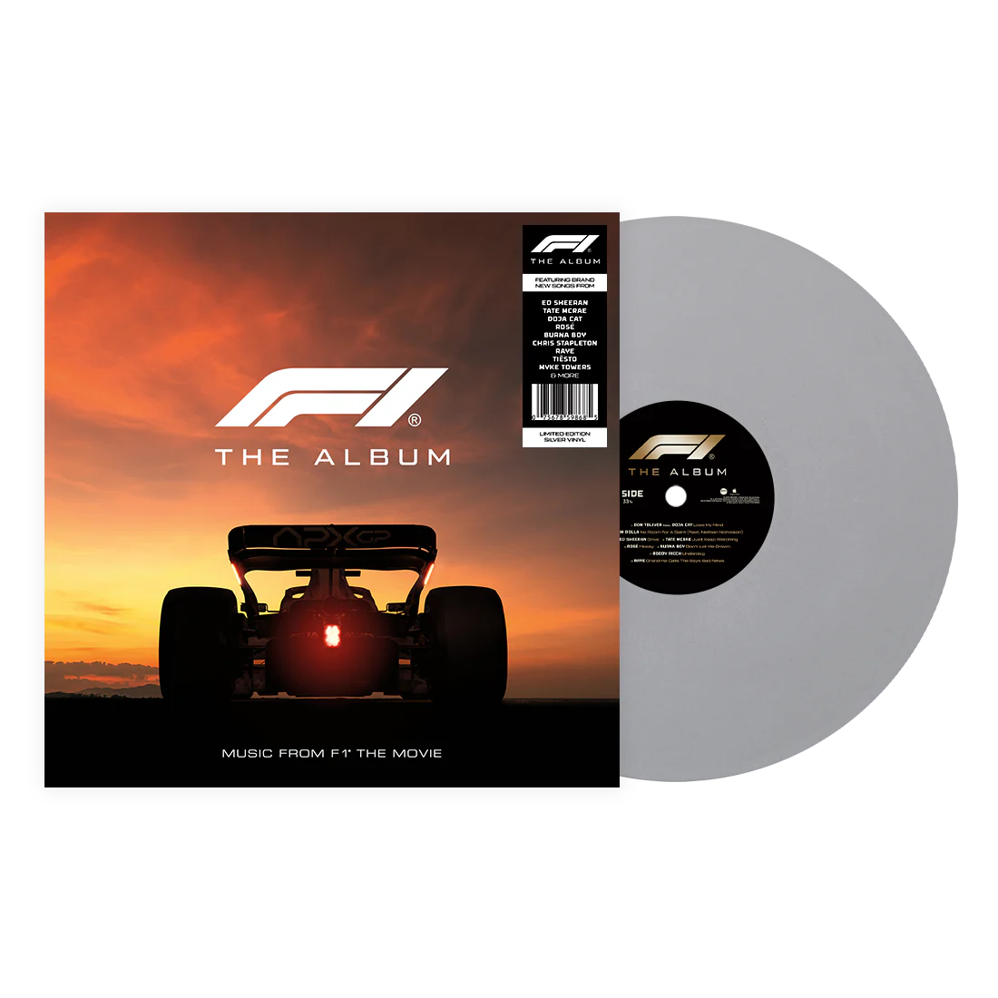 F1 The Album (Silver) LP Vinyl Record