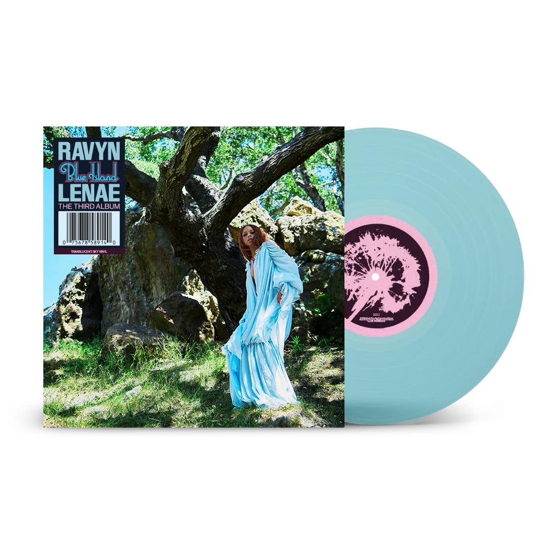 Ravyn Lenae - Blue Island (Translucent Sky) Vinyl LP
