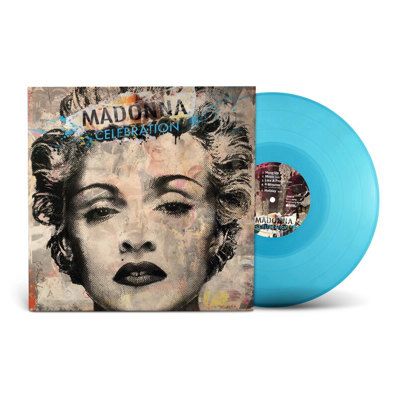 [PRE-ORDER] Madonna - Celebration (Transparent Light Blue) LP Vinyl