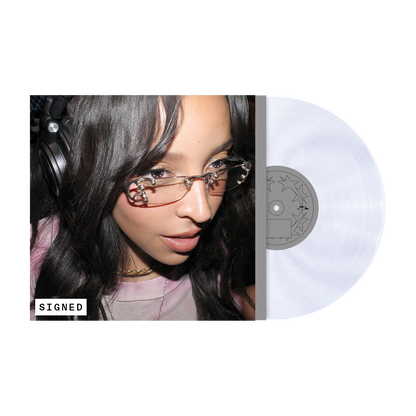 [SIGNED] Tinashe - Popstar (Clear) LP Vinyl with Signed Insert