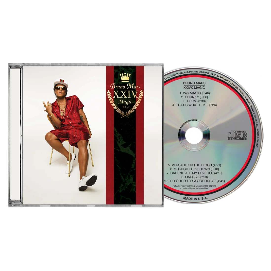 Bruno Mars - 24k Magic CD