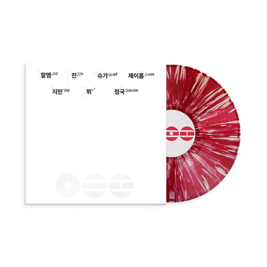 BTS - Arirrang (Deluxe) B&W Version on White Splatter LP