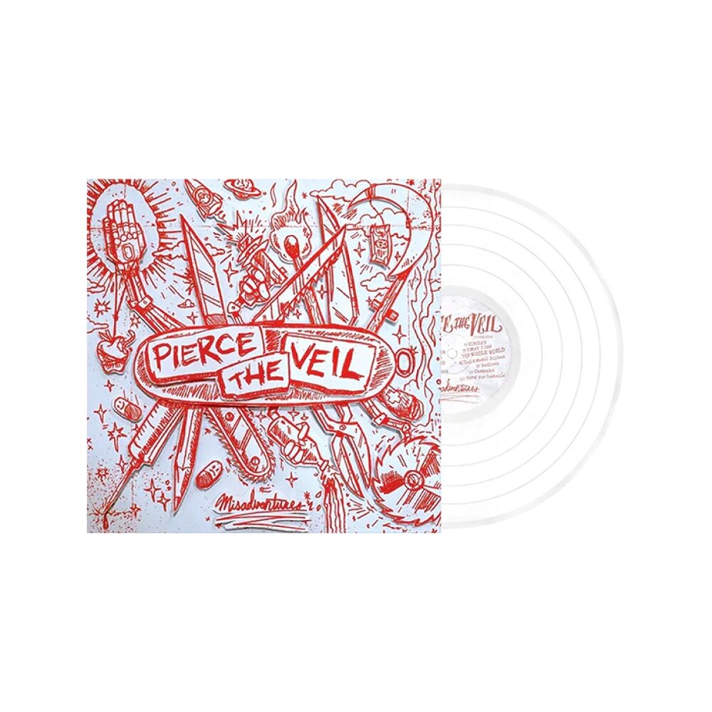 Pierce The Veil - Misadventures (White) LP Vinyl