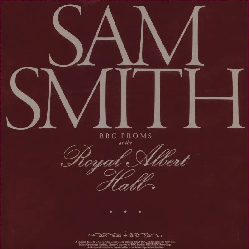 [RSD 2025] Sam Smith - BBC Proms At The Royal Albert Hall 2LP Vinyl Record