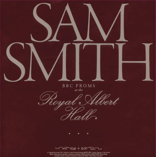 Sam Smith - BBC Proms At The Royal Albert Hall 2LP Vinyl Record