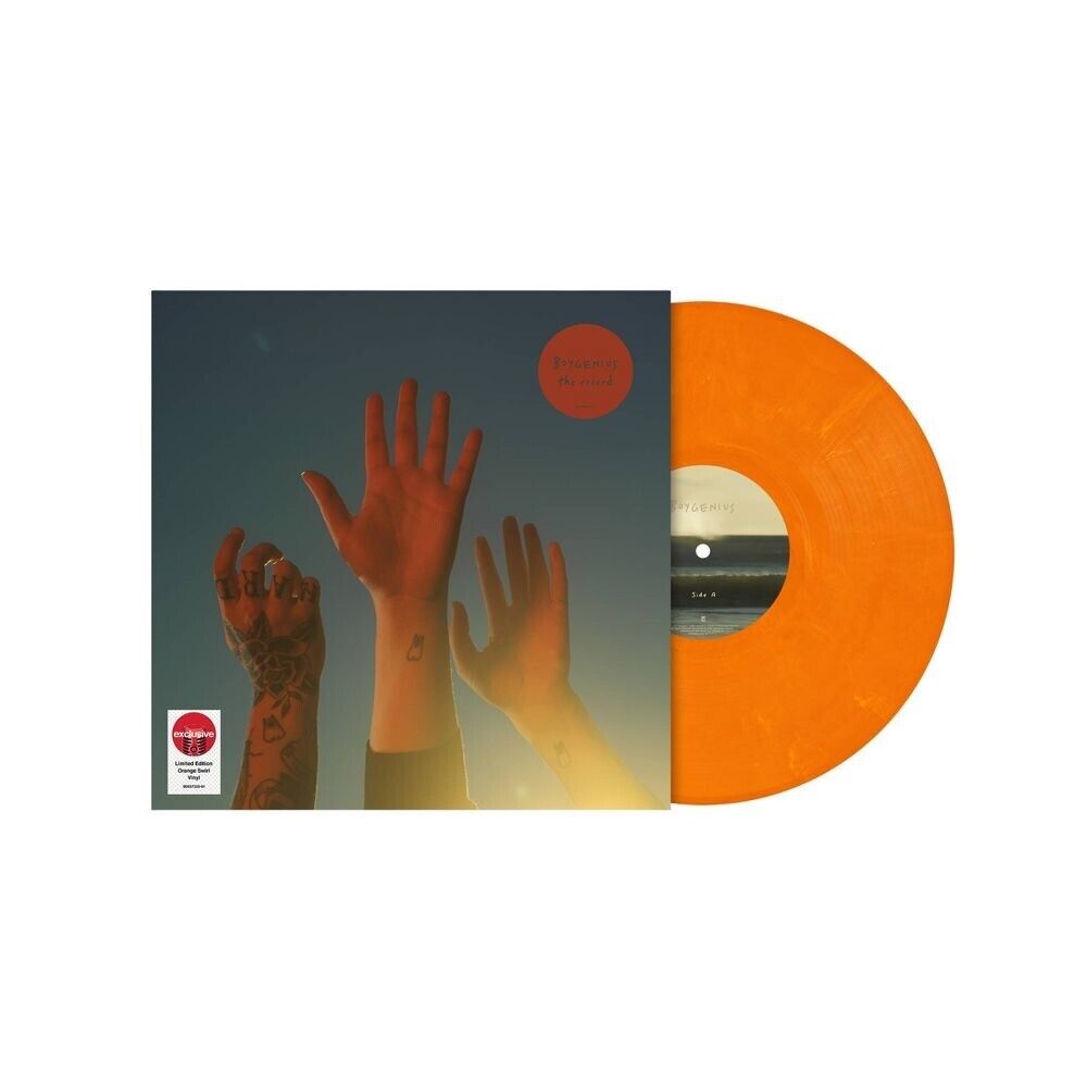 Boygenius - The Record (Orange Swirl) LP Vinyl Record