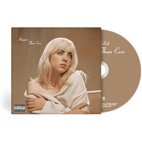 Billie Eilish - Happier Than Ever CD