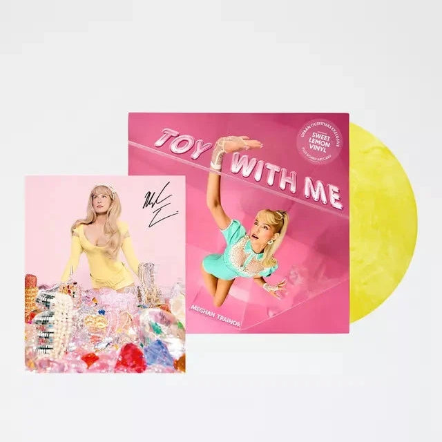 [SIGNED] Meghan Trainor - Toy With Me (Sweet Lemon) LP Vinyl