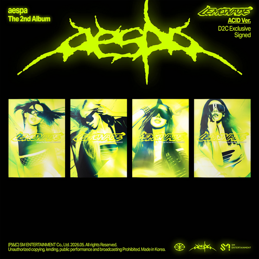 aespa - Lemonade (ACID Version) CD with Signed Postcard