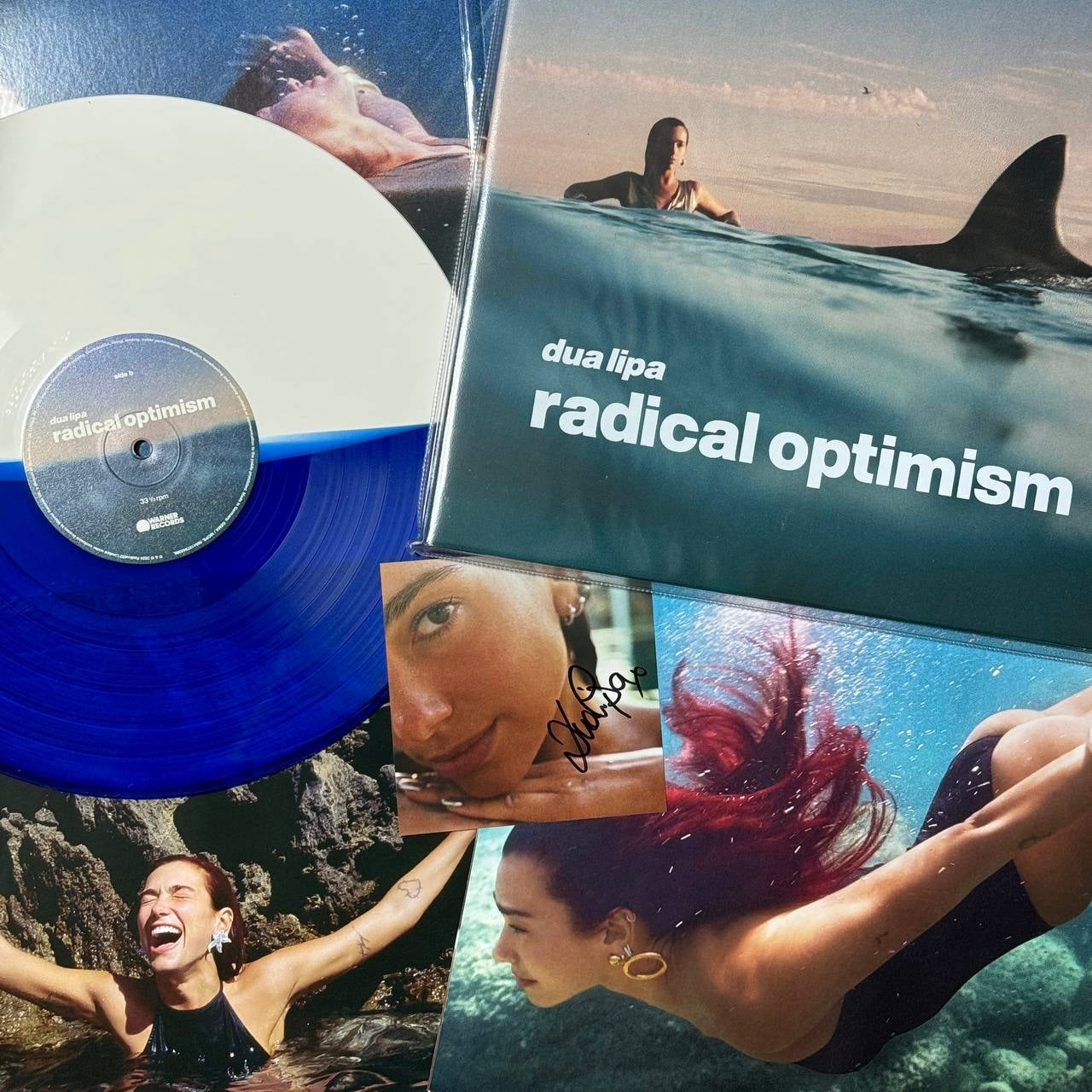 [SIGNED] Dua Lipa - Radical Optimism (Deluxe) LP Vinyl Record