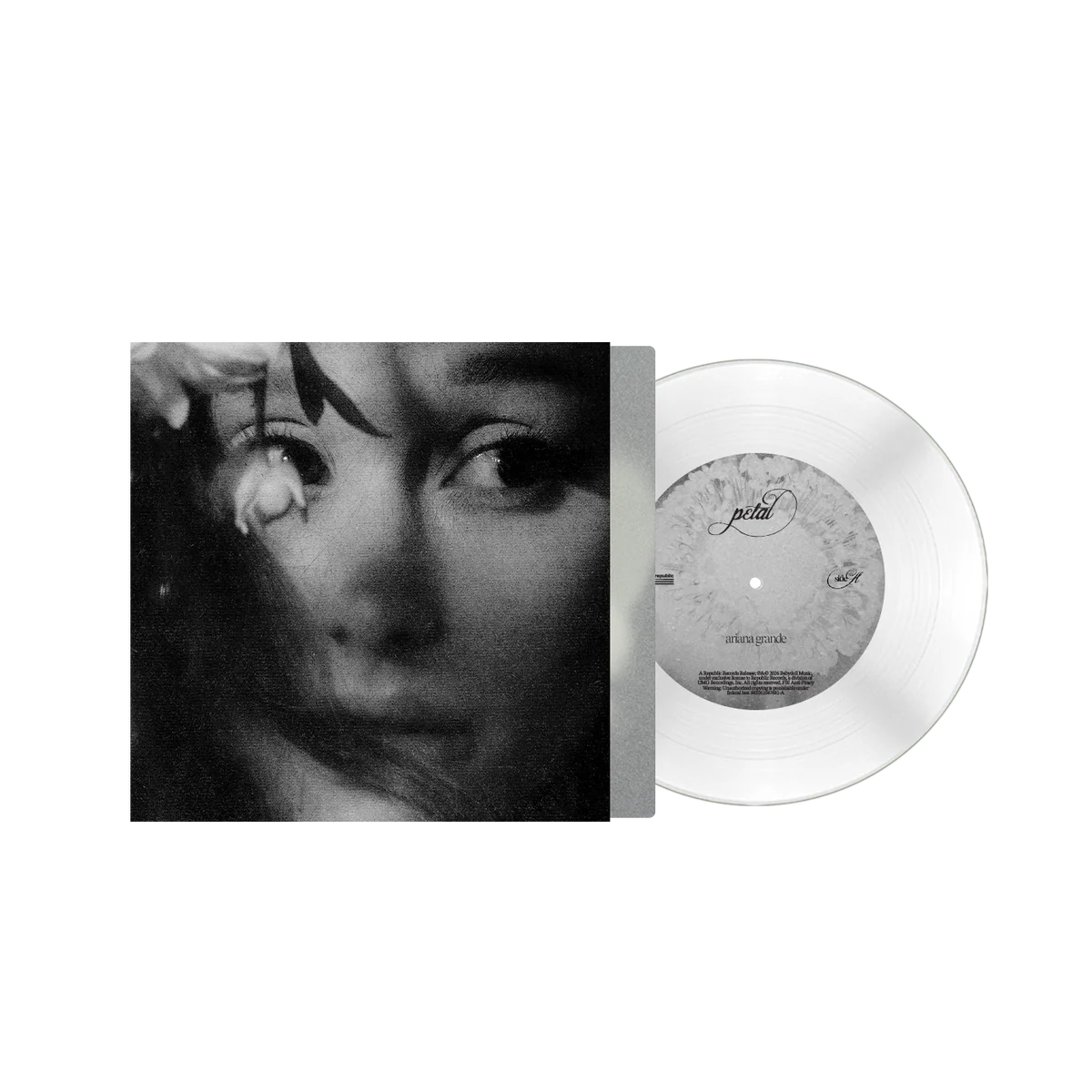 [PRE-ORDER] Ariana Grande - petal (dandelion white) 7”