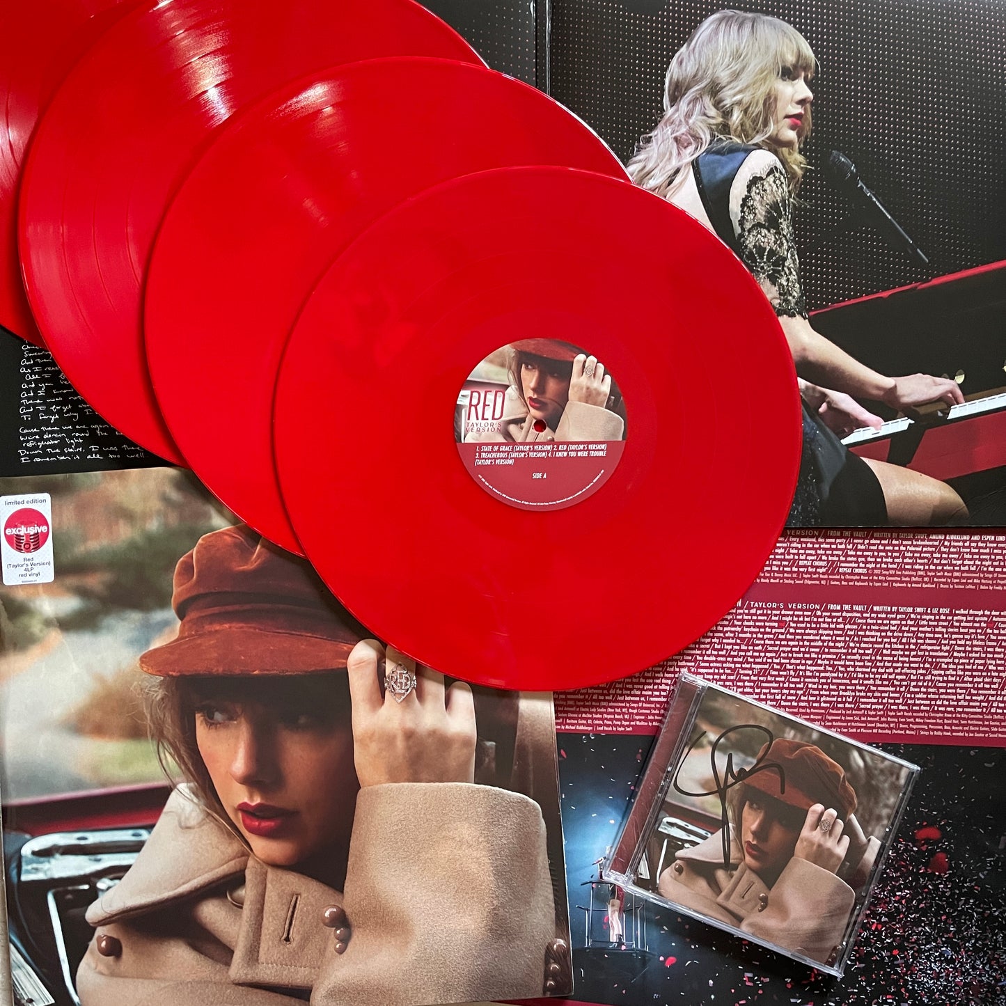 Taylor Swift - Red (Taylor’s Version) (Red) 4LP Vinyl Record