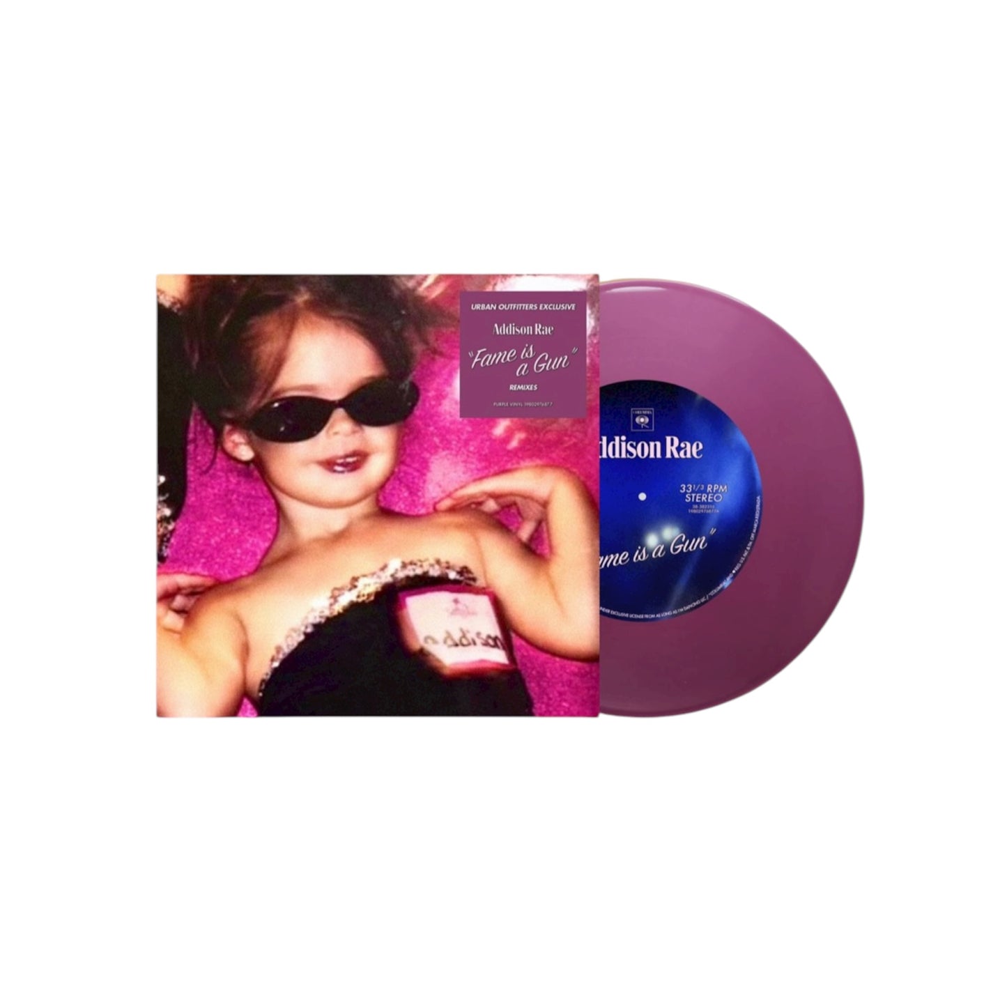 Addison Rae - Fame Is A Gun 7"